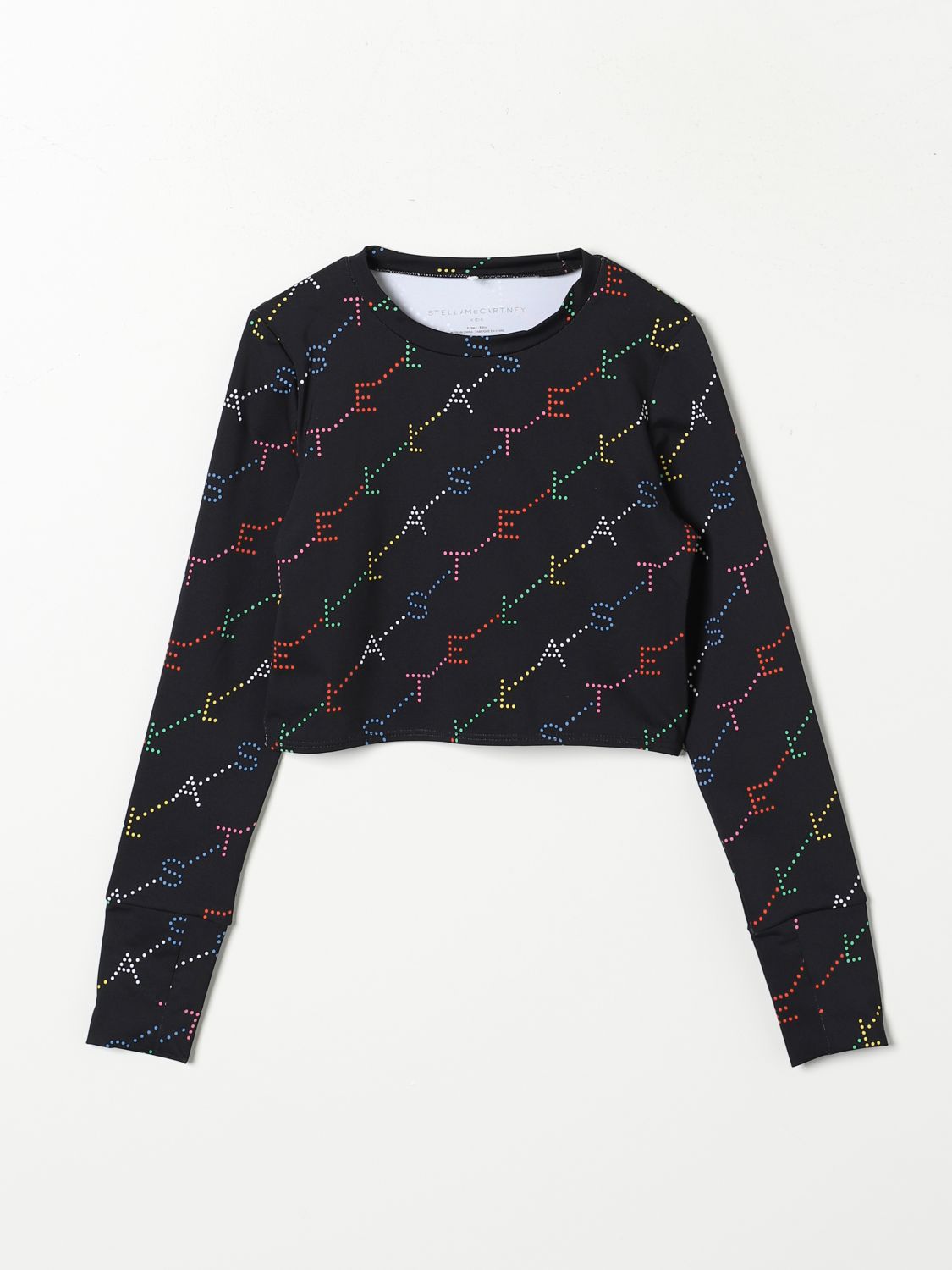 Shop Stella Mccartney Top  Kids Kids Color Black In Schwarz