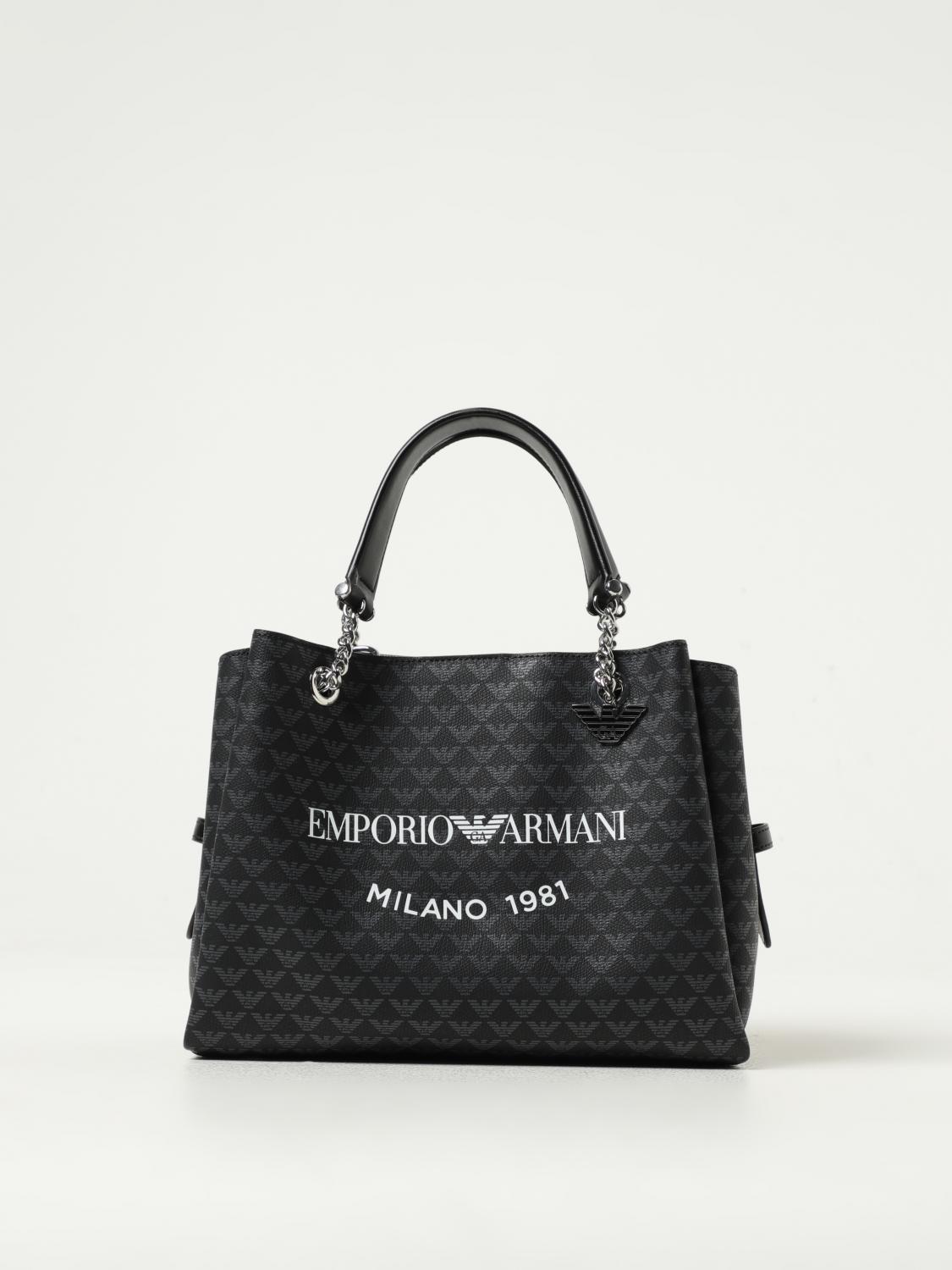 Shop Emporio Armani Shoulder Bag  Woman Color Black