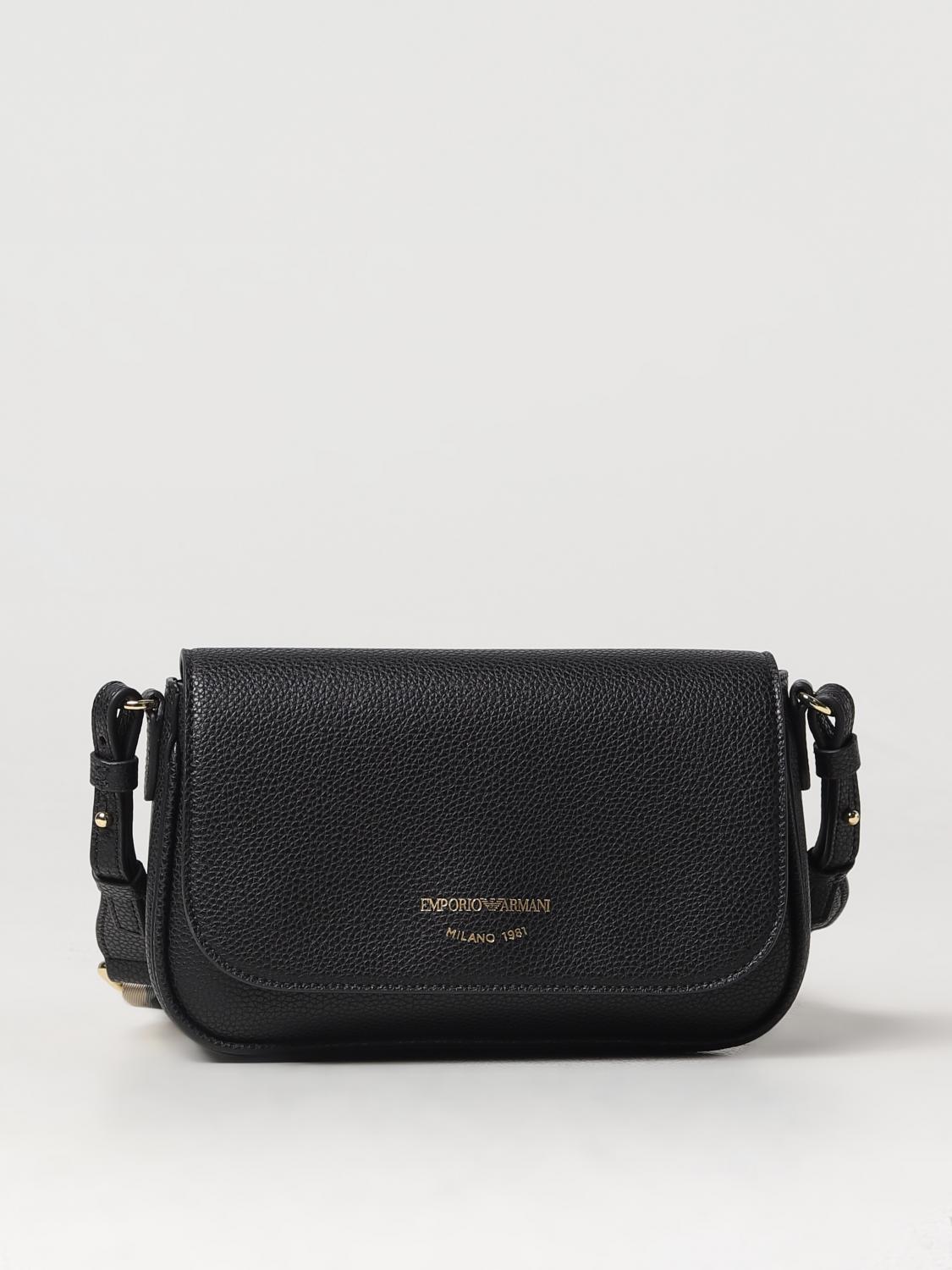 Emporio Armani Crossbody Bags Woman Color Black In Black