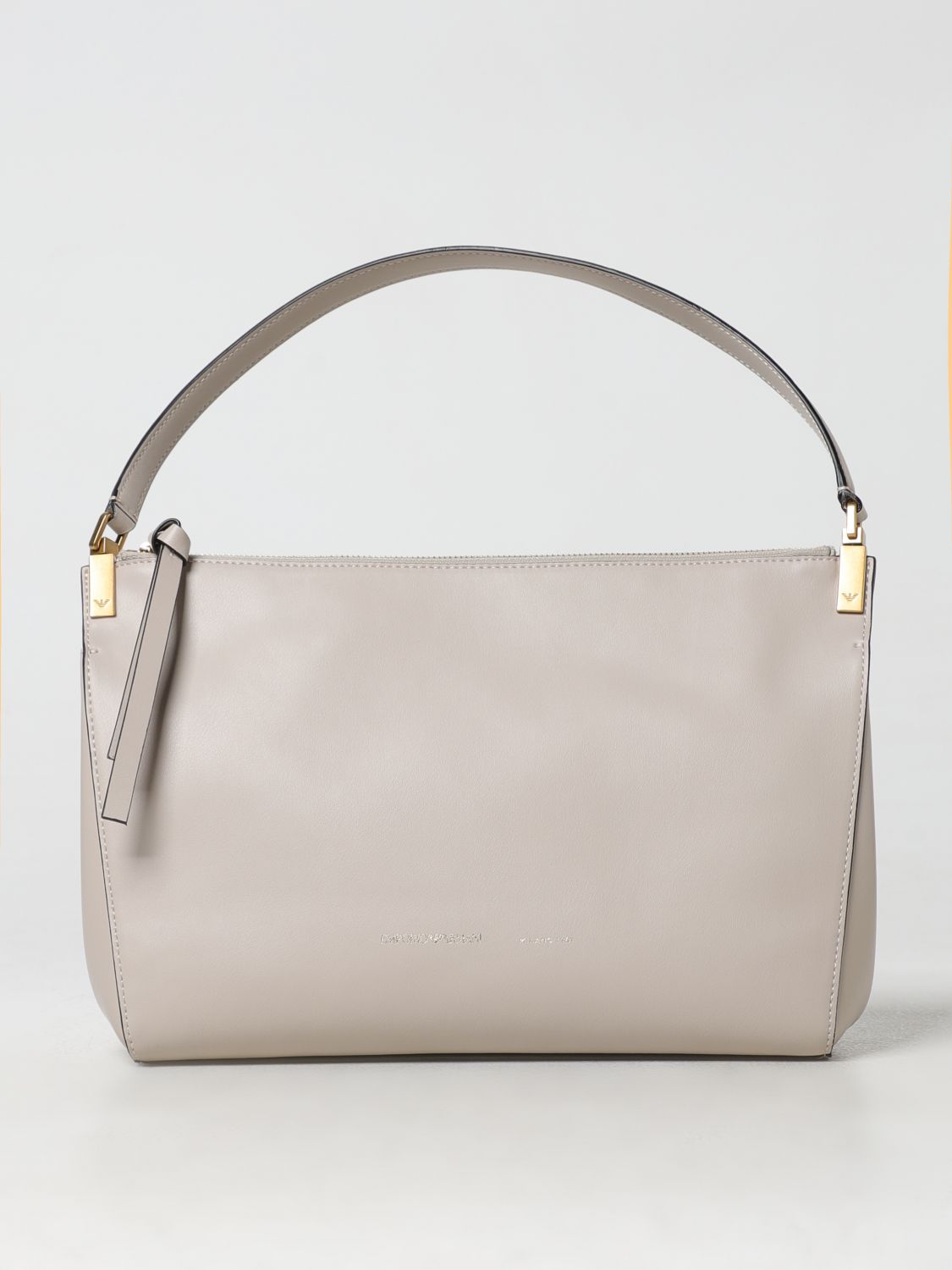 Emporio Armani Shoulder Bag  Woman Color Beige In Gray