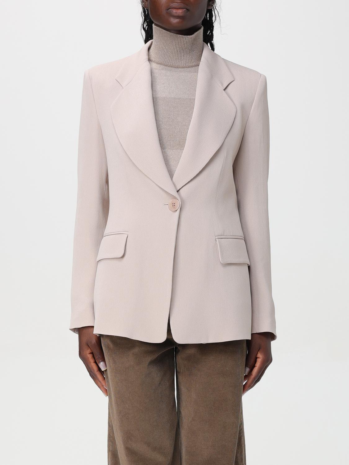 EMPORIO ARMANI BLAZER EMPORIO ARMANI WOMAN COLOR BLUSH PINK 414375080