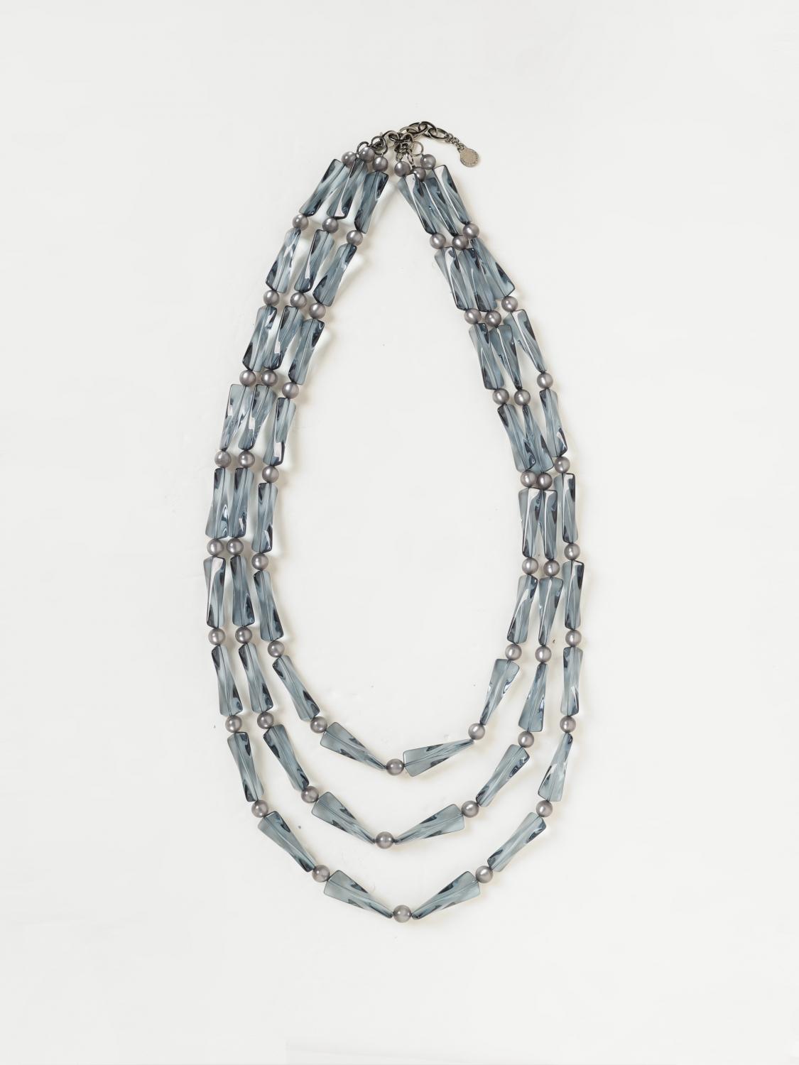 EMPORIO ARMANI Resin and metal necklace