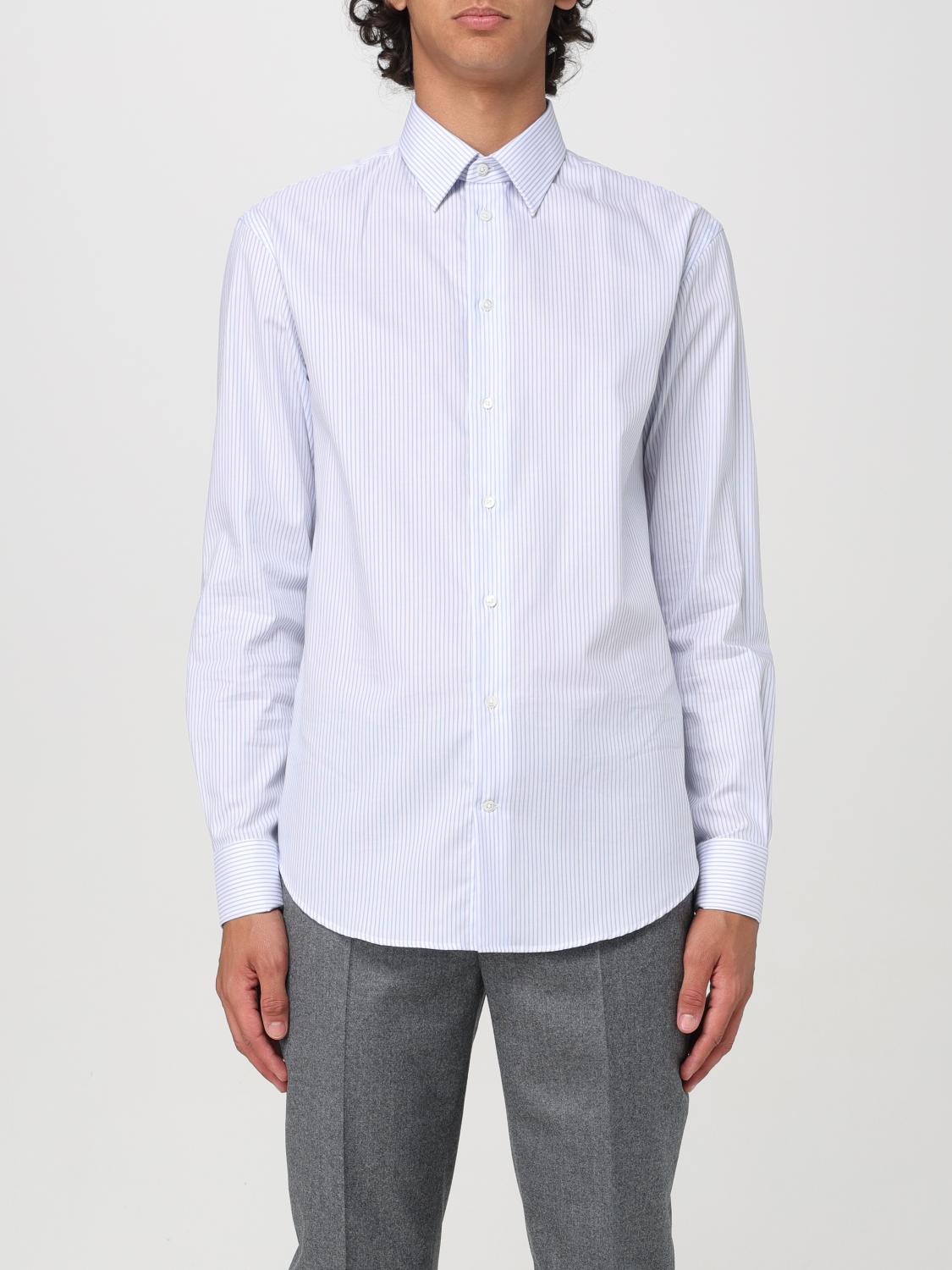 Emporio Armani Ανδρών Gnawed Blue Shirt Men Color