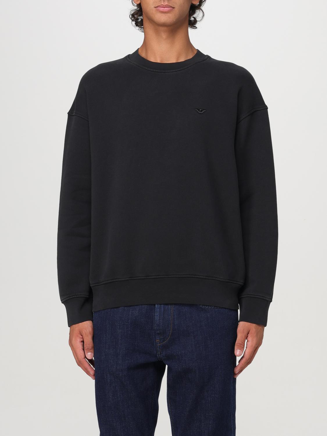 Sweatshirt EMPORIO ARMANI Men color Black Sweatshirt EMPORIO ARMANI Men color Black