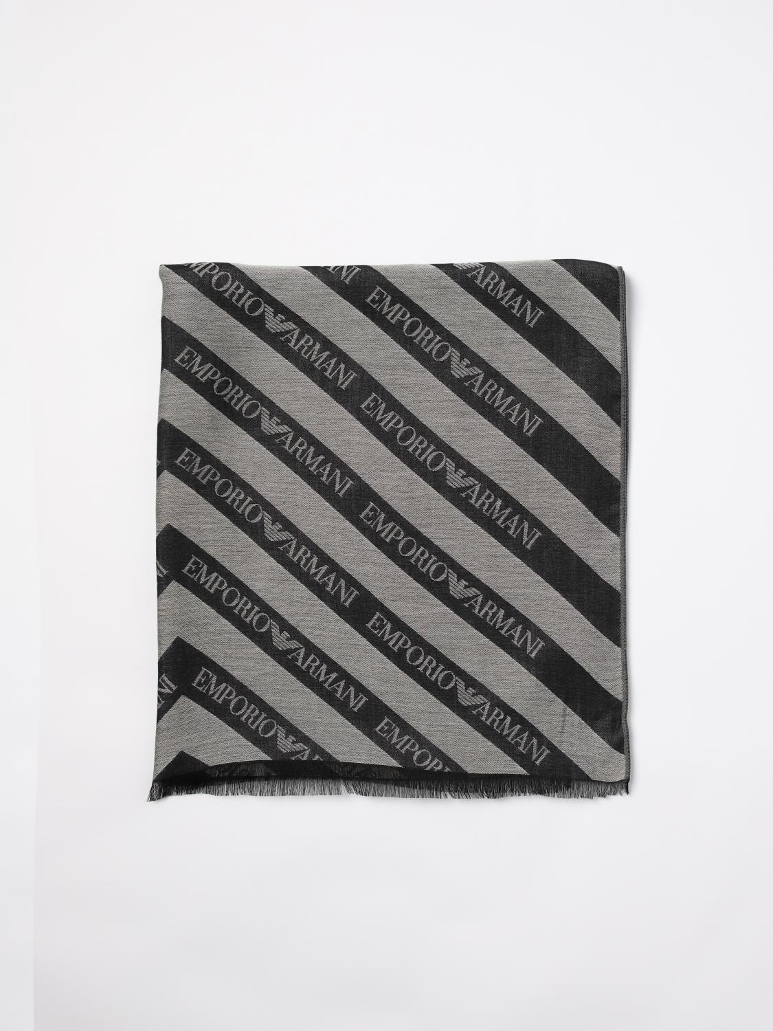 Scarf EMPORIO ARMANI Men color Grey