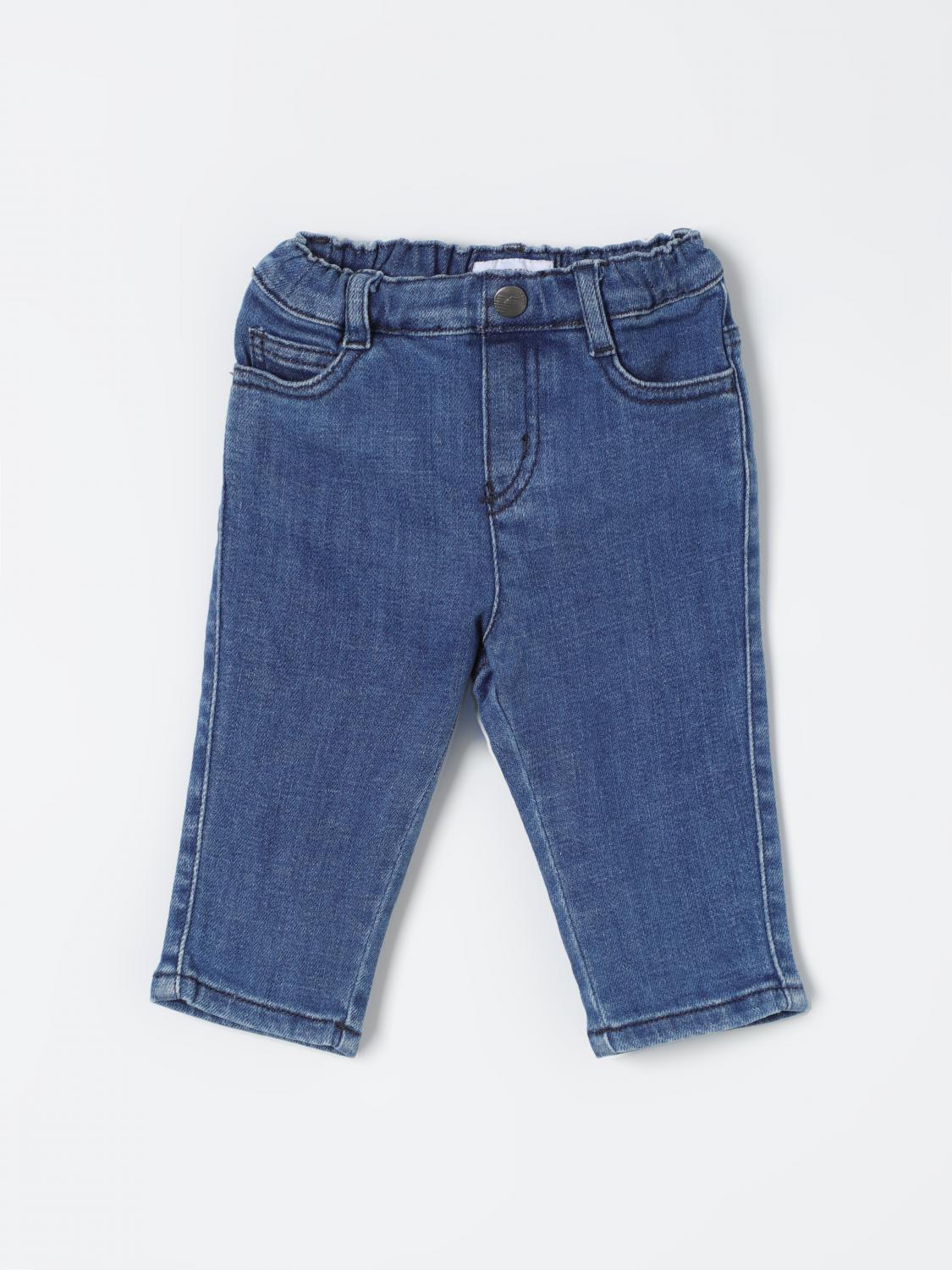 Emporio Armani Jeans Kids Color Denim In 牛仔布