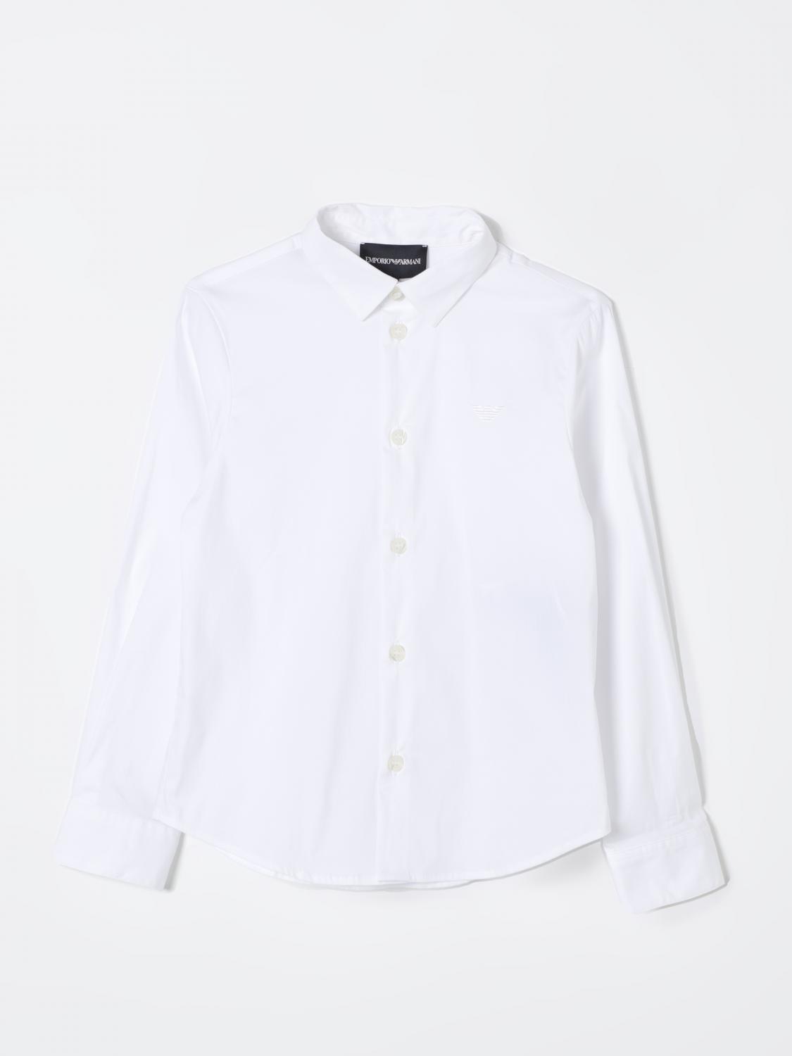 EMPORIO ARMANI Hemd Kinder Farbe Weiß