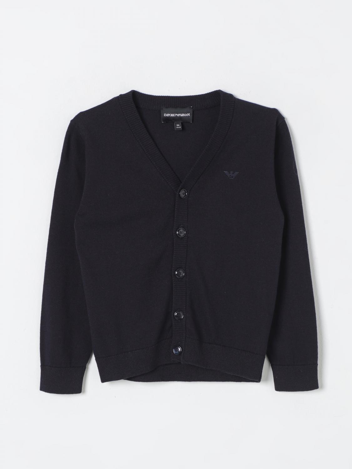 Emporio Armani Pullover Kinder Farbe Navy In Navy