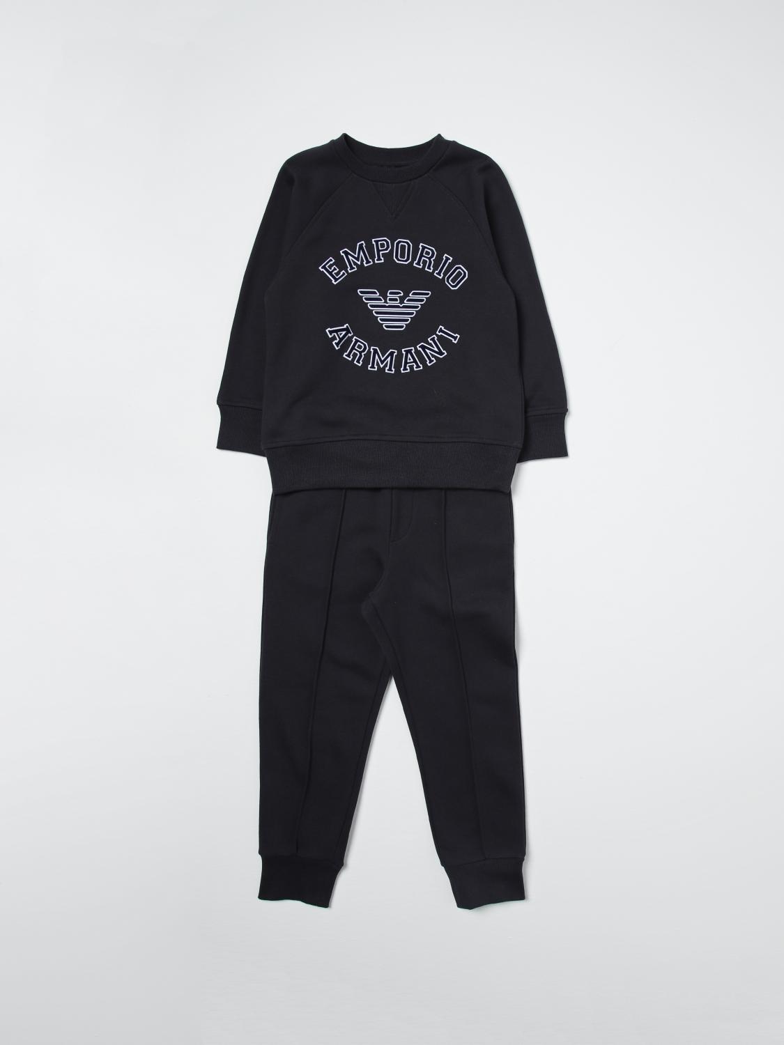 Emporio Armani Tracksuit Kids Kids Color Blue In 蓝色