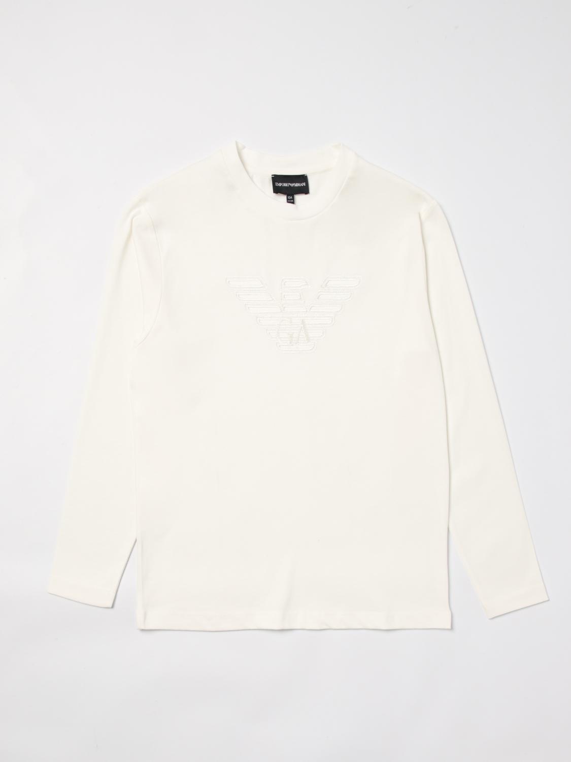 Emporio Armani T-shirt  Kids Color White In Weiss