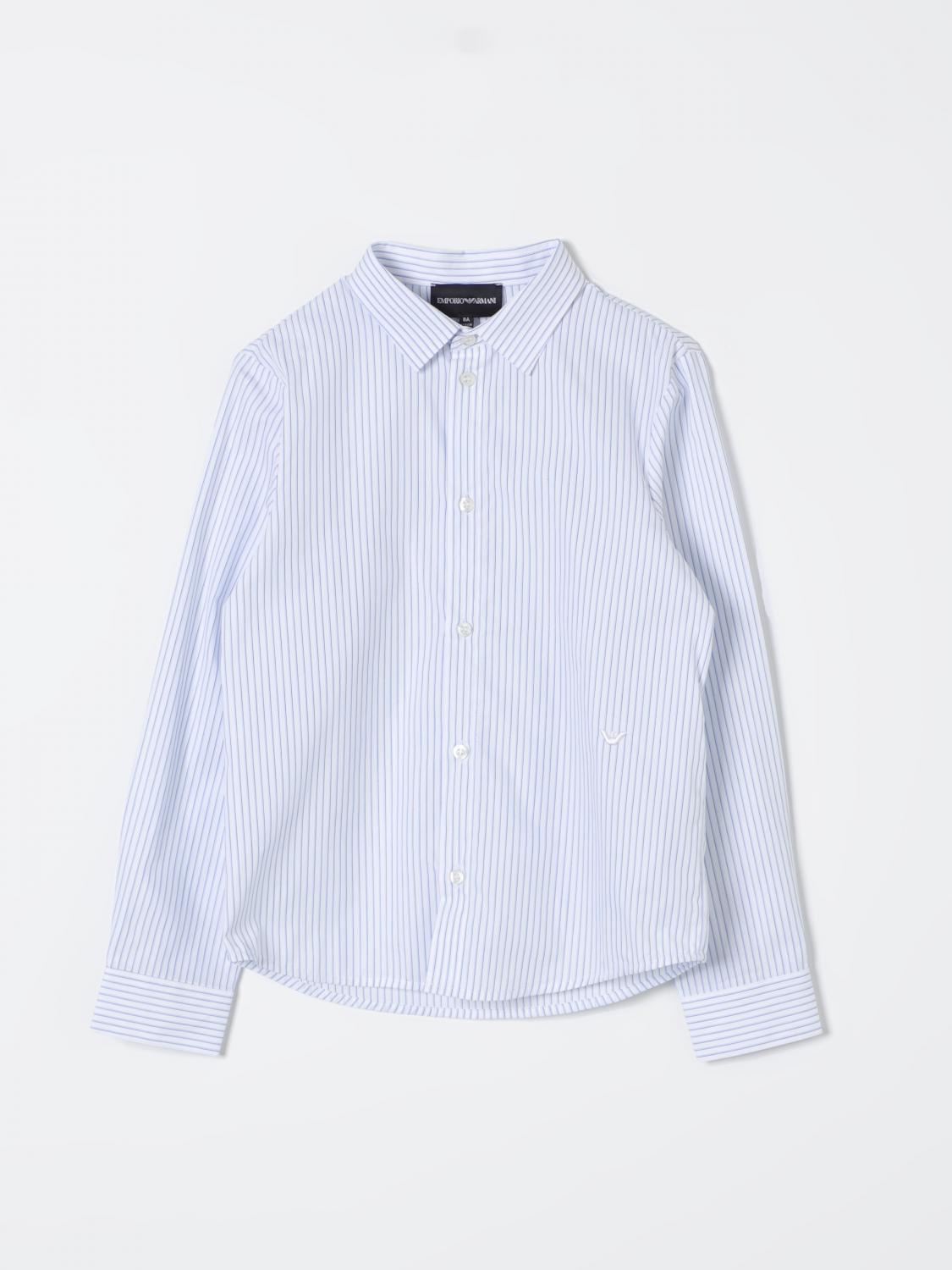Emporio Armani Shirt Kids Kids Color White In 白色