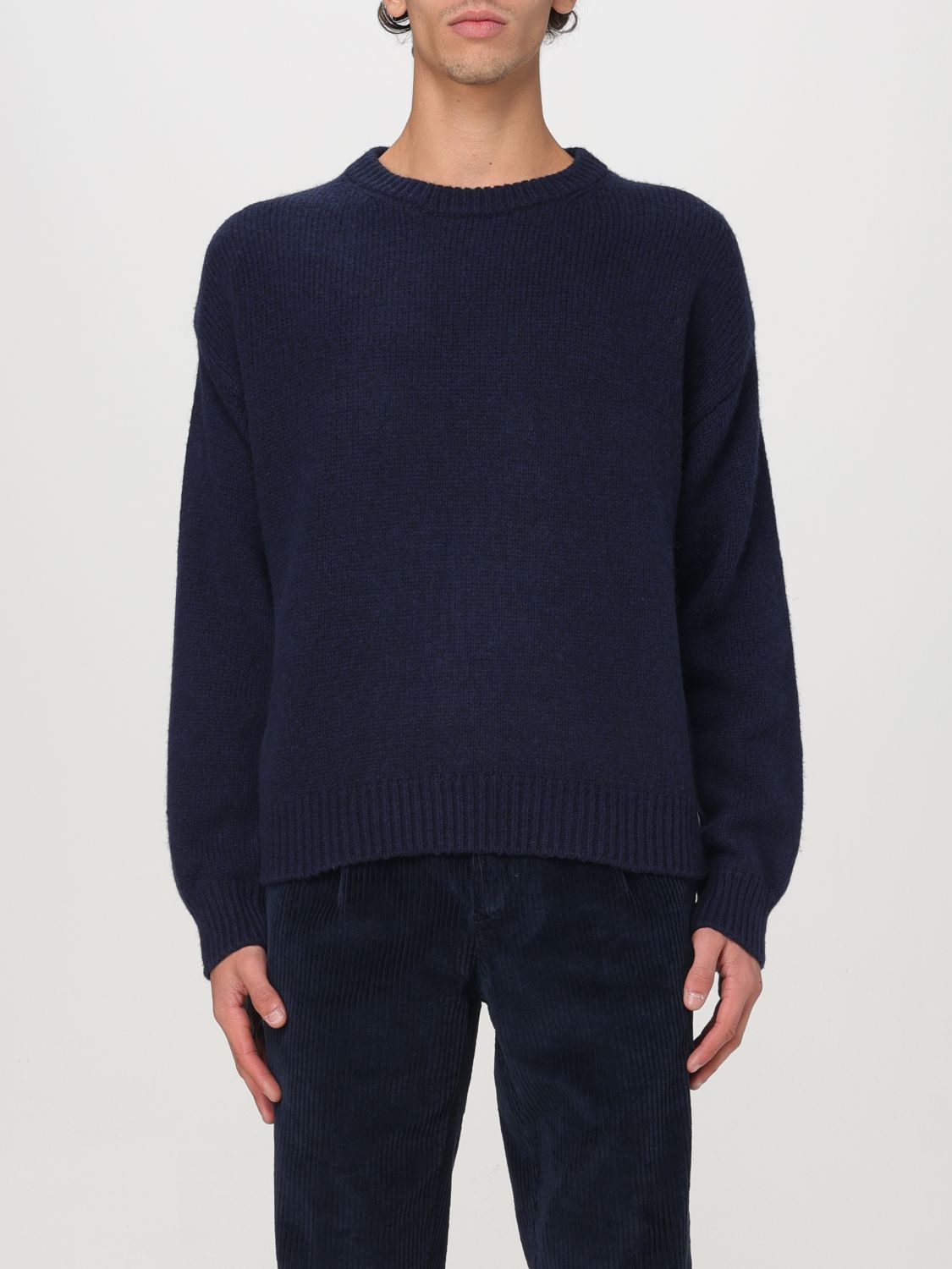 Add Sweater  Men Color Blue In Blau