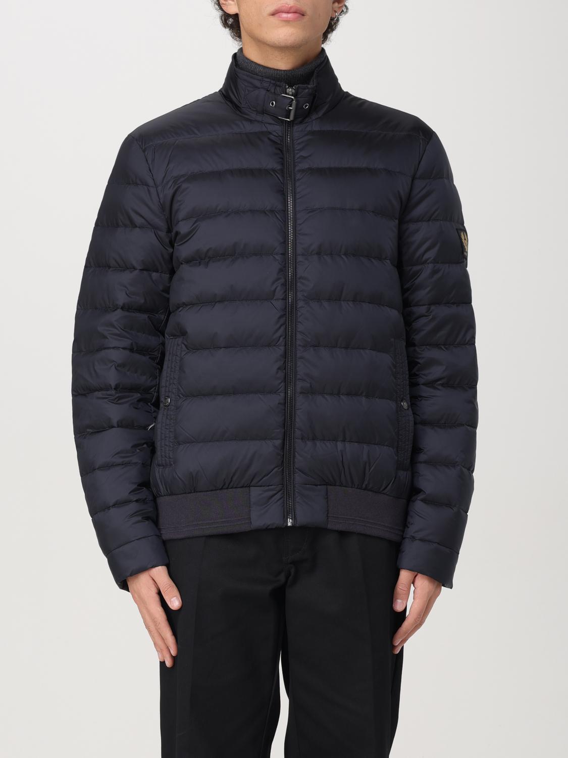 Belstaff Jacket  Men Color Navy In Navy