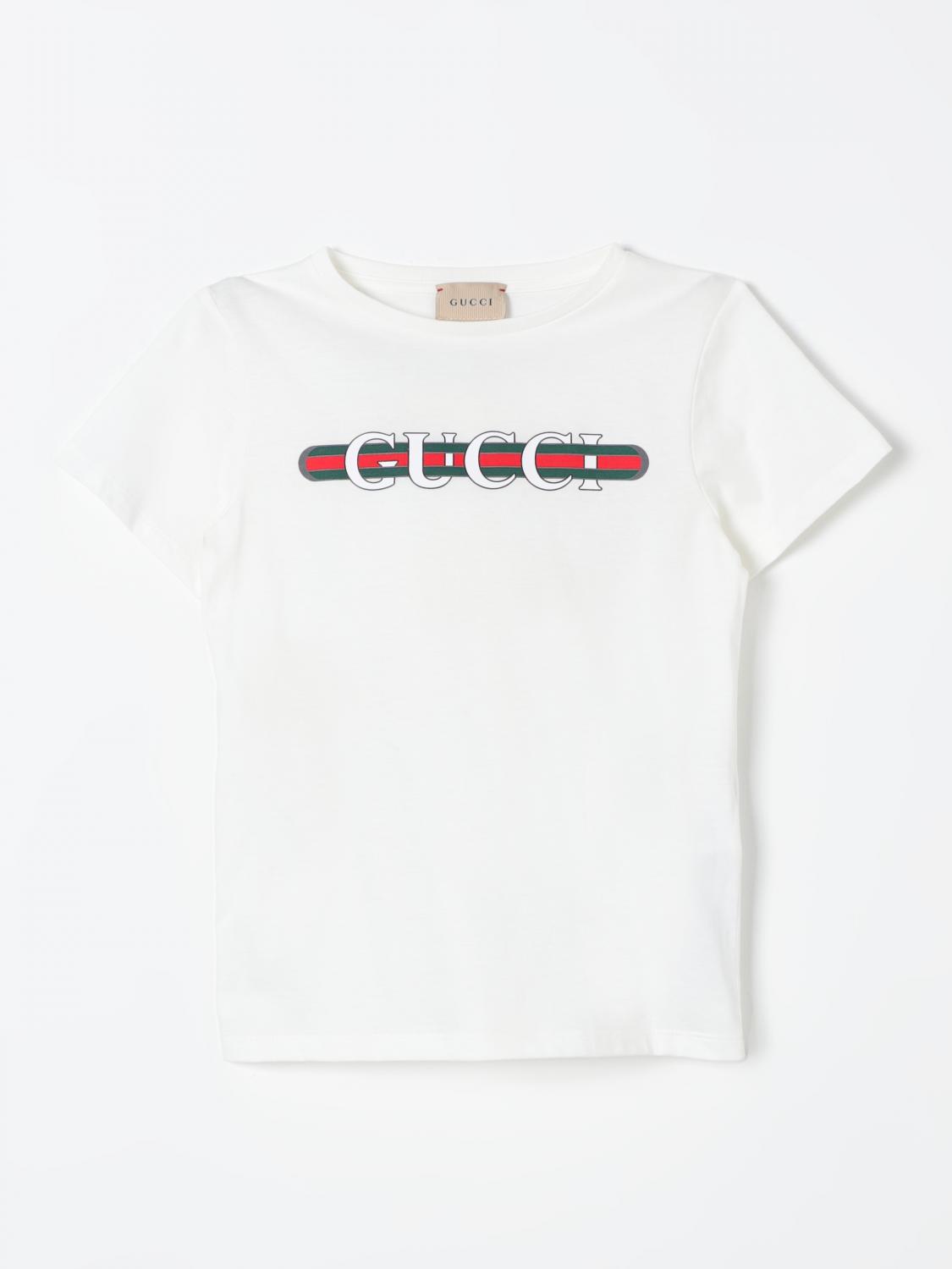 GUCCI T-Shirt Kinder Farbe Weiß