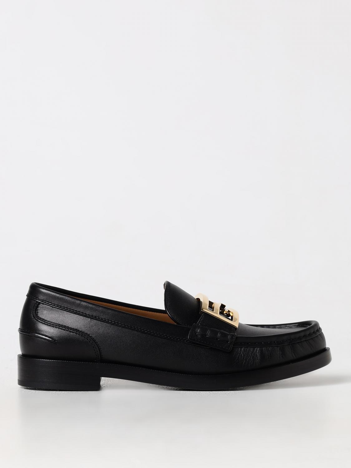 Loafers FENDI Woman color Black