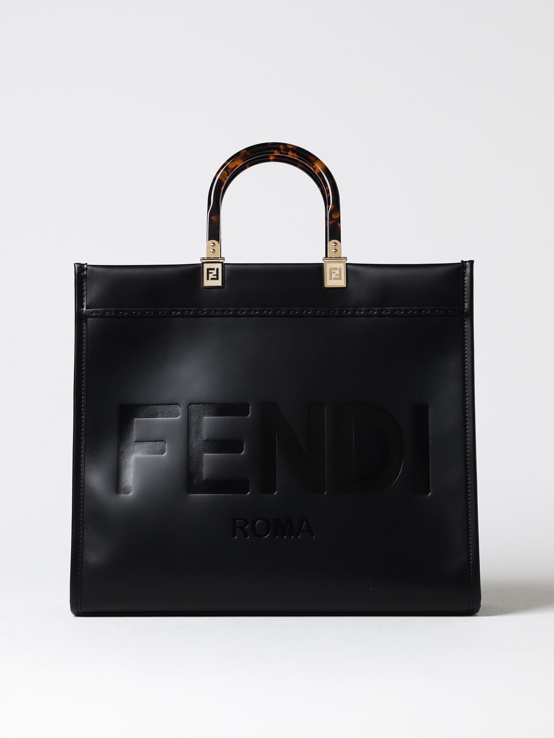 Handbag FENDI Woman color Black