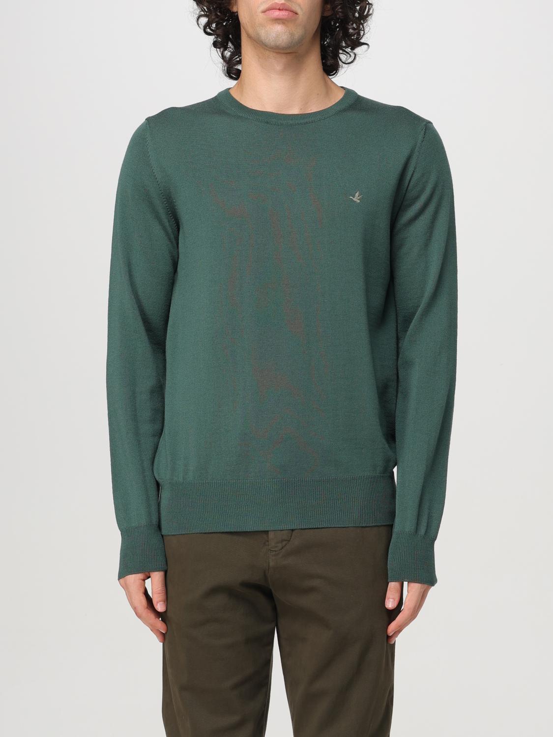 Shop Brooksfield Sweater  Men Color Green In Grün