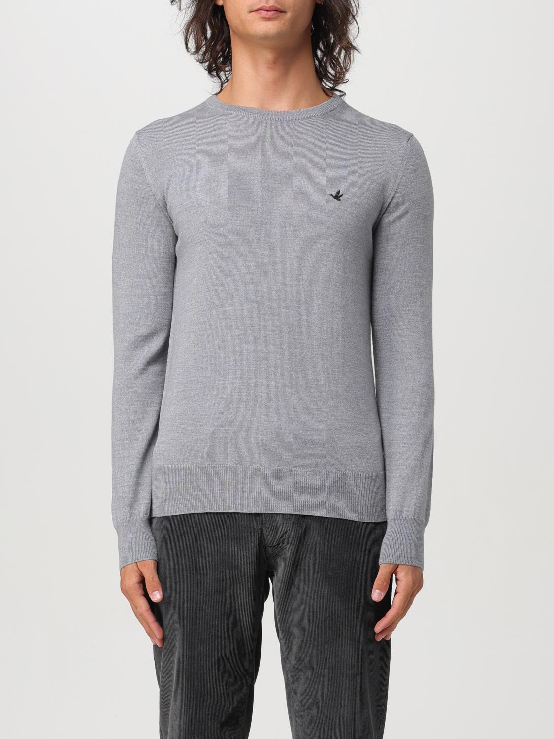 Shop Brooksfield Sweater  Men Color Grey In Grau