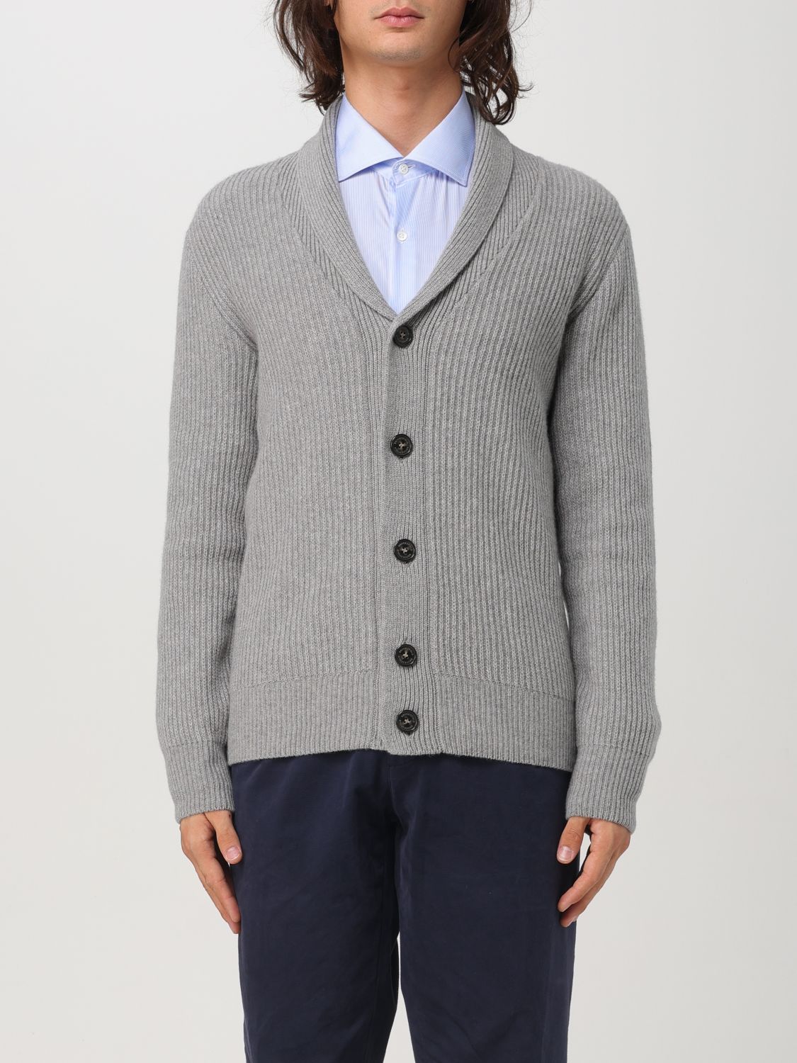 Brooksfield Sweater  Men Color Grey In Grau