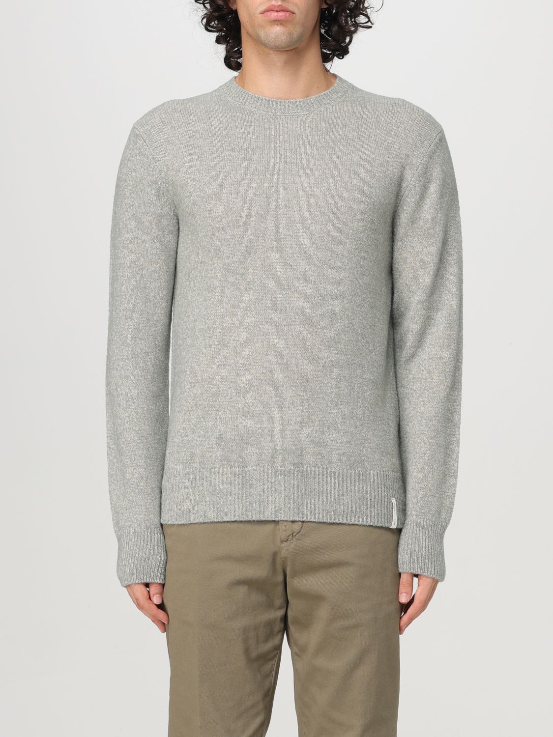 Shop Brooksfield Sweater  Men Color Sage In Sage Grün