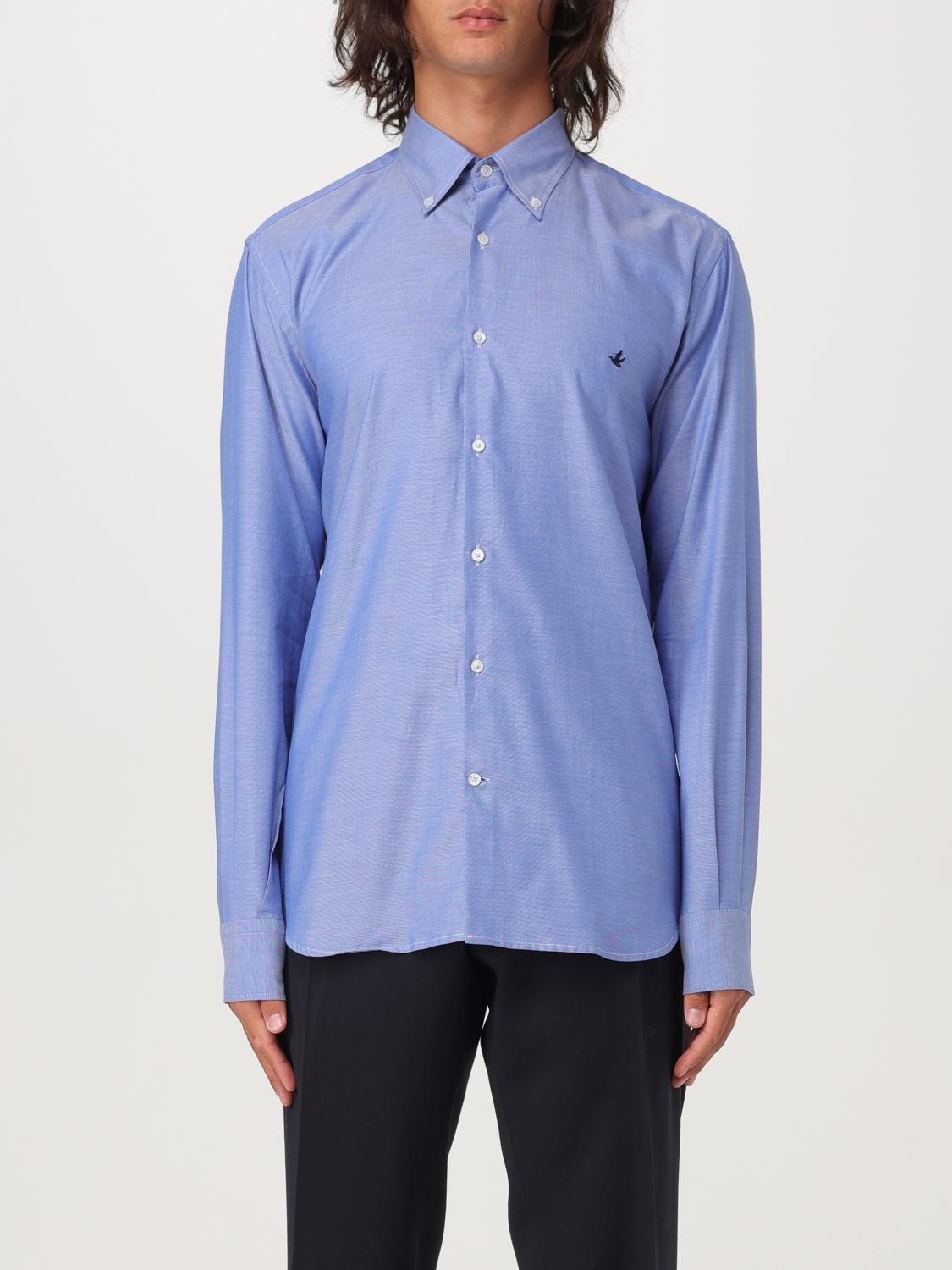 Shop Brooksfield Shirt  Men Color Blue