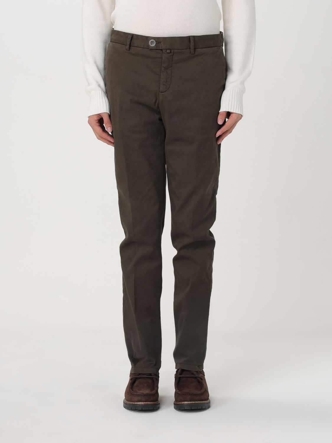 Shop Brooksfield Pants  Men Color Mud