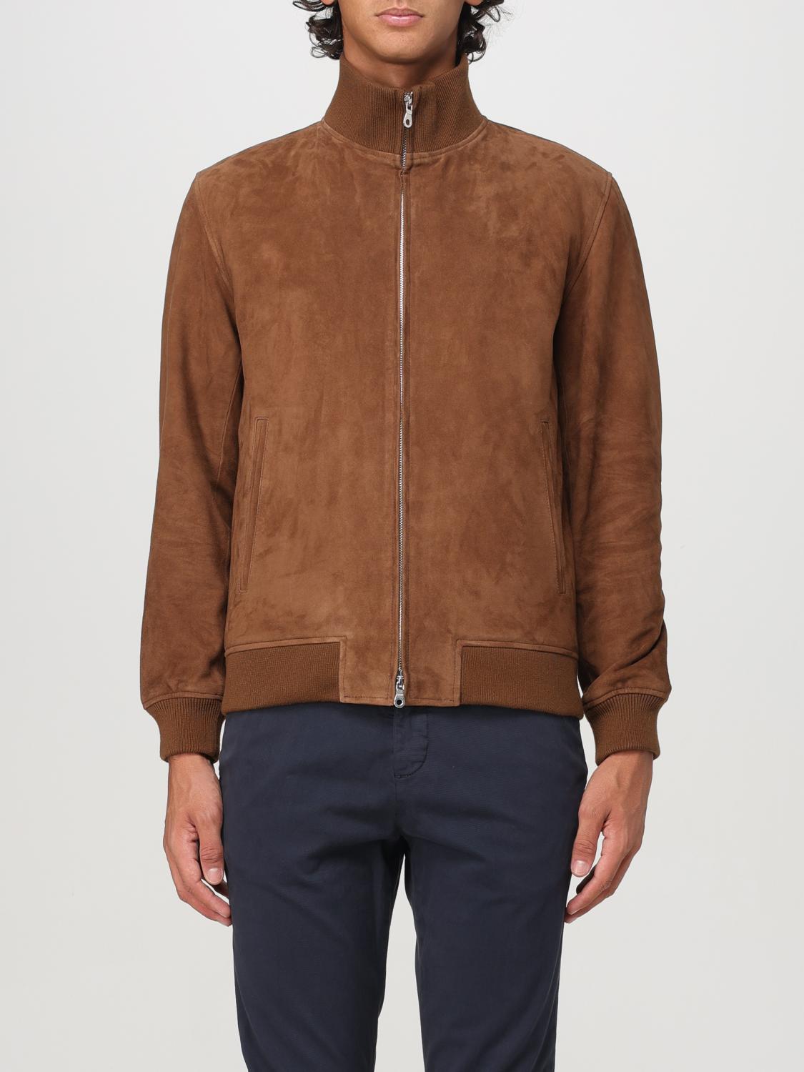 Shop Brooksfield Jacket  Men Color Tobacco In Tabak