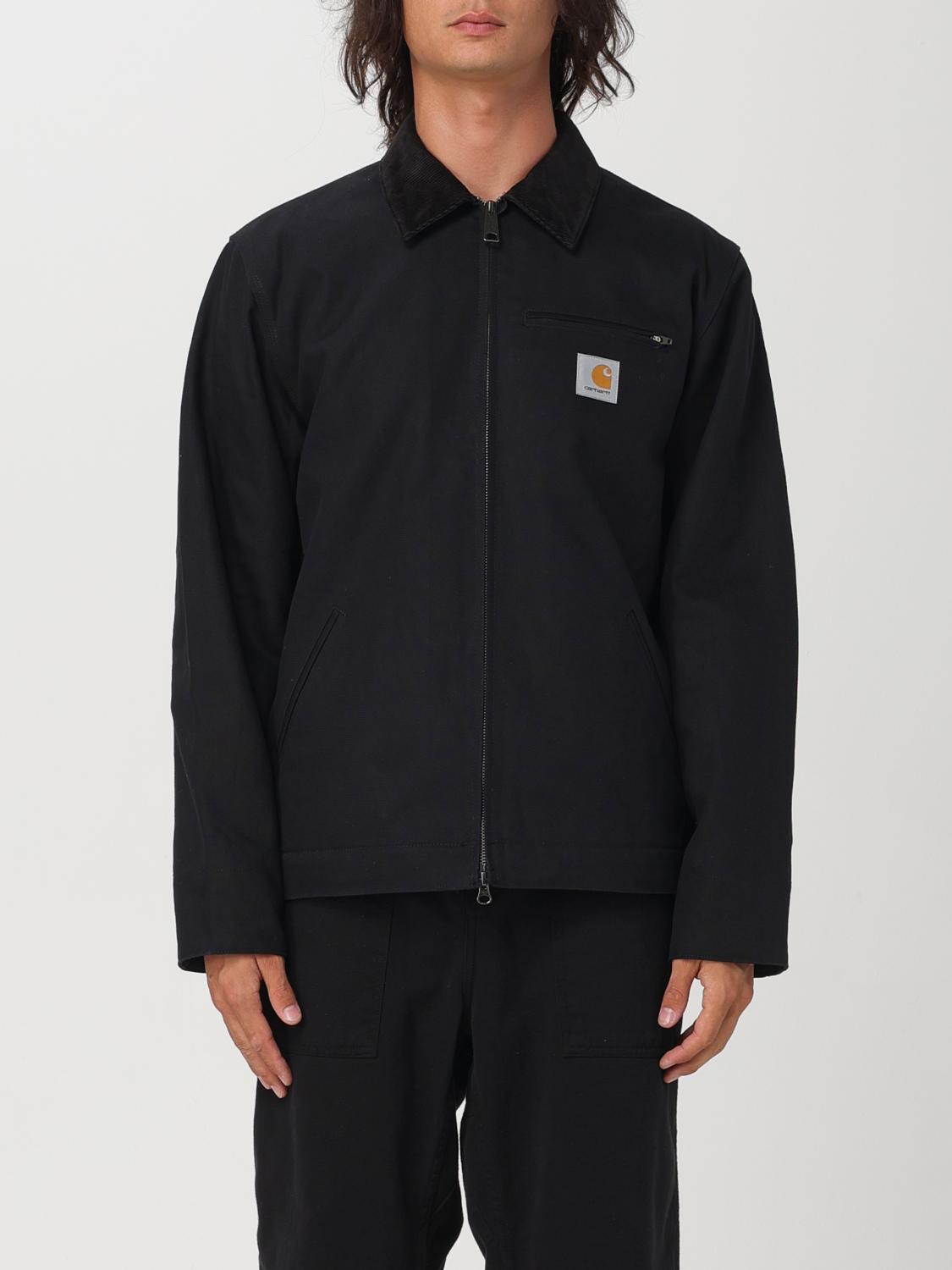 Shop Carhartt Jacket  Wip Men Color Black In Schwarz