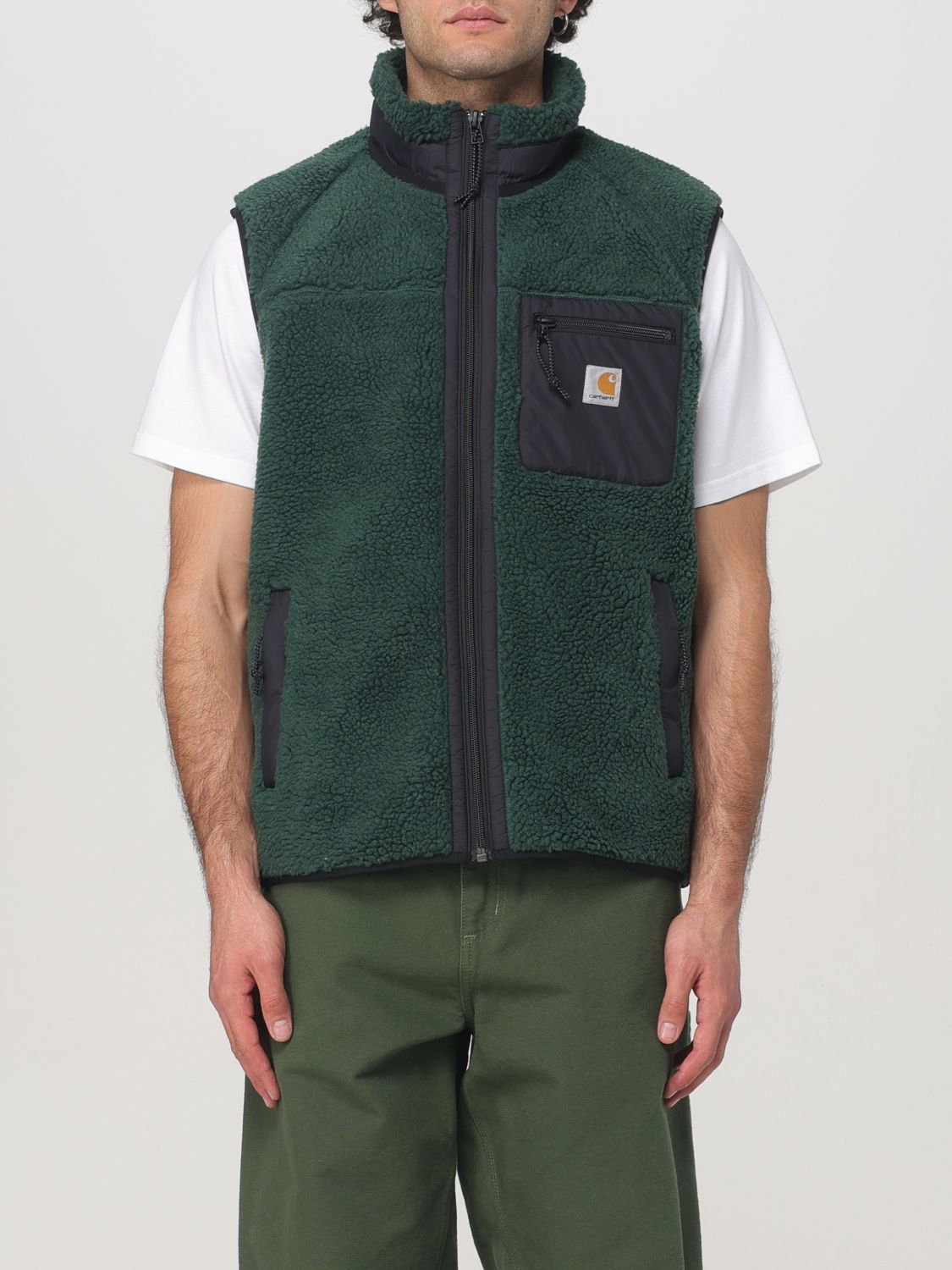 Shop Carhartt Suit Vest  Wip Men Color Green In Grün