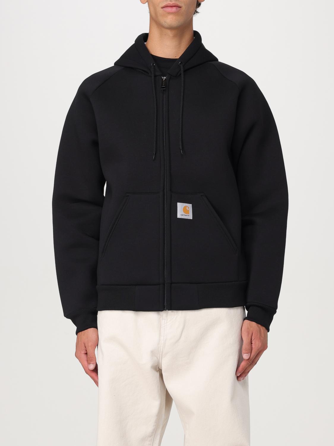 Shop Carhartt Sweatshirt  Wip Men Color Black In Schwarz