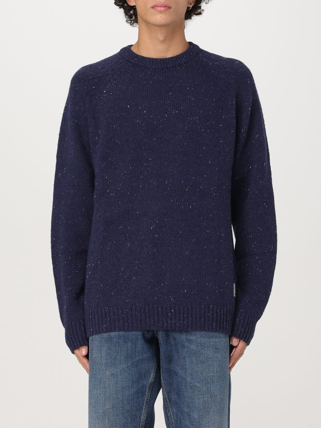 Shop Carhartt Sweater  Wip Men Color Blue In Blau