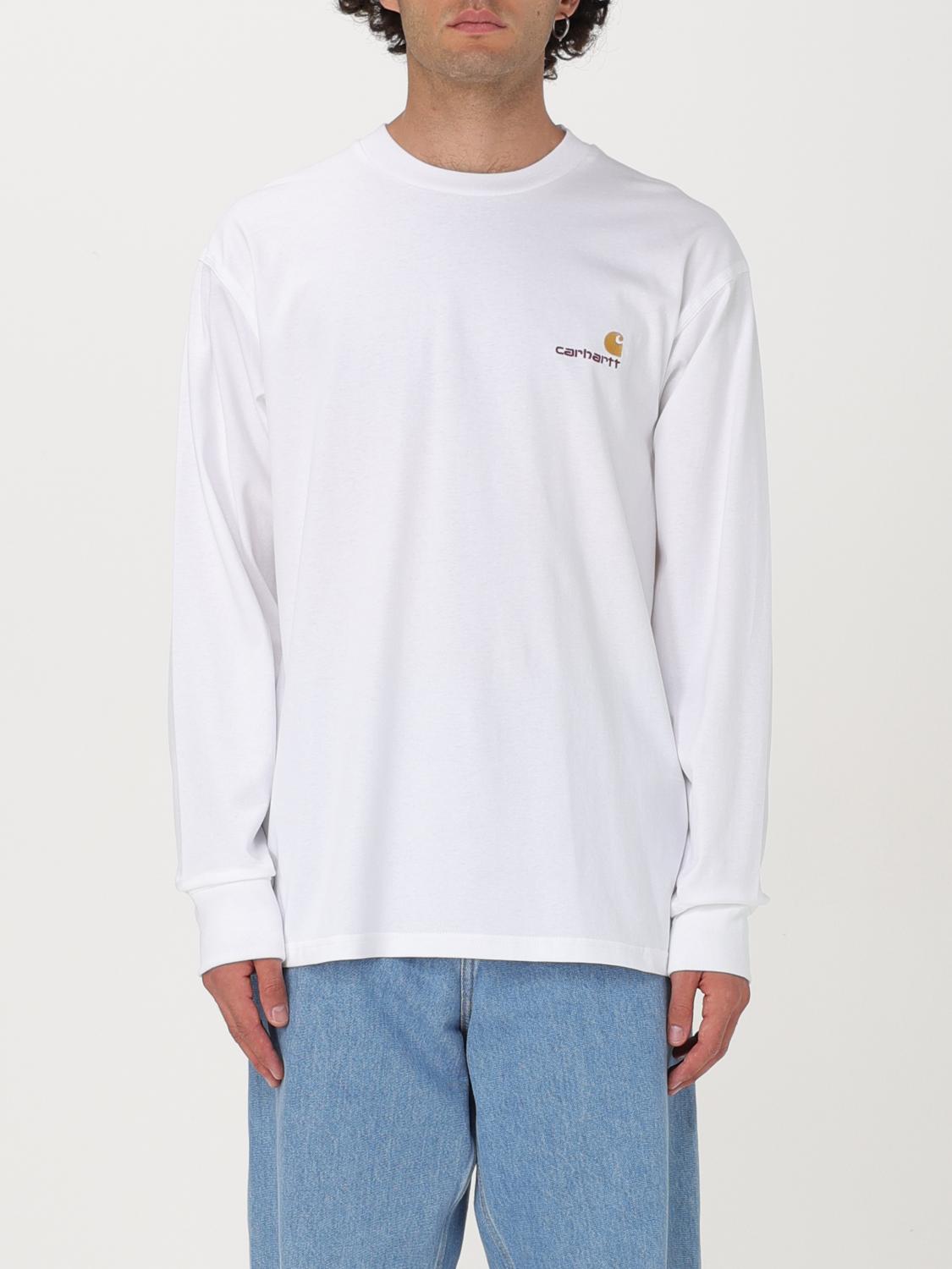 Shop Carhartt T-shirt  Wip Men Color White