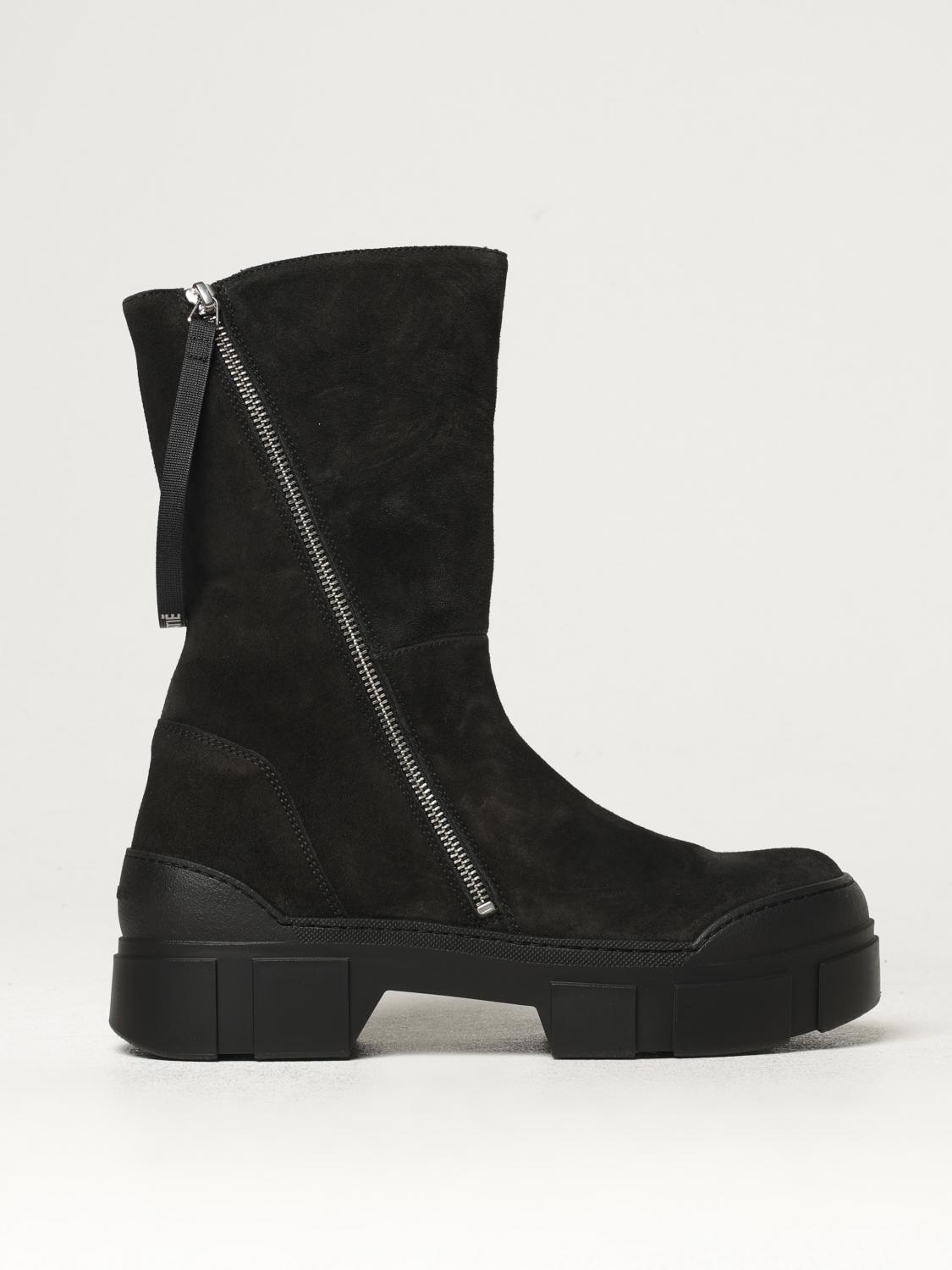 VIC MATIE FLAT ANKLE BOOTS VIC MATIÉ WOMAN COLOR BLACK,415418002
