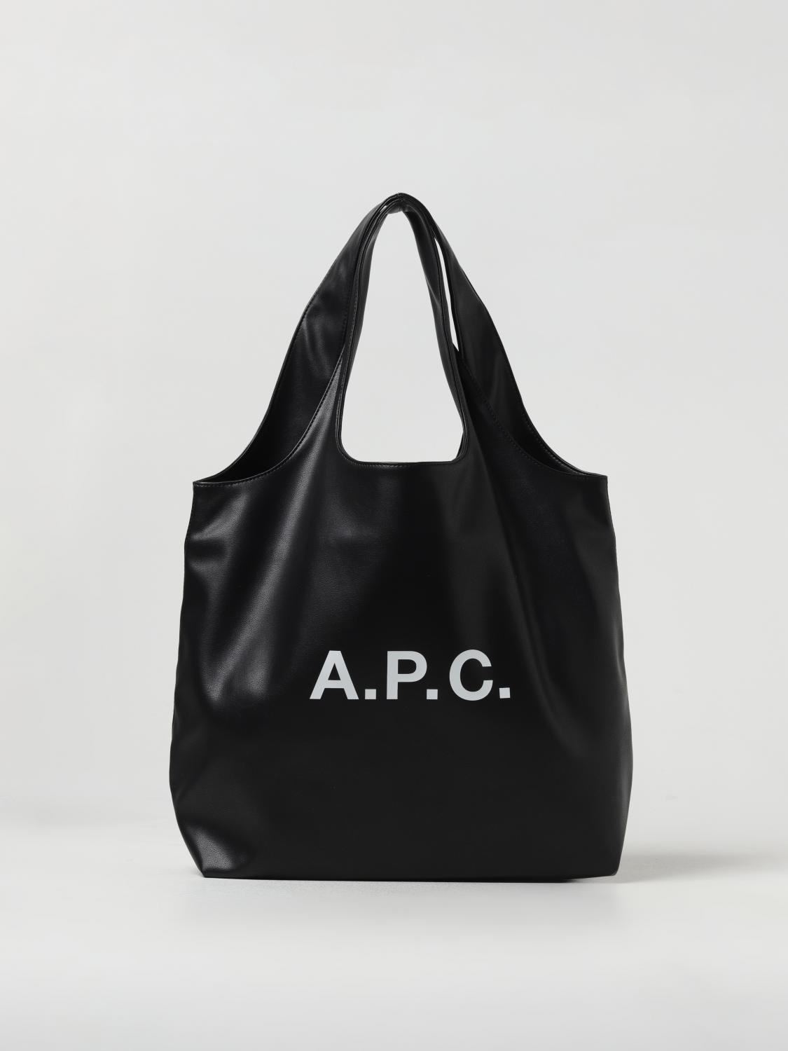 Tote Bags A. P.C. Woman color Black