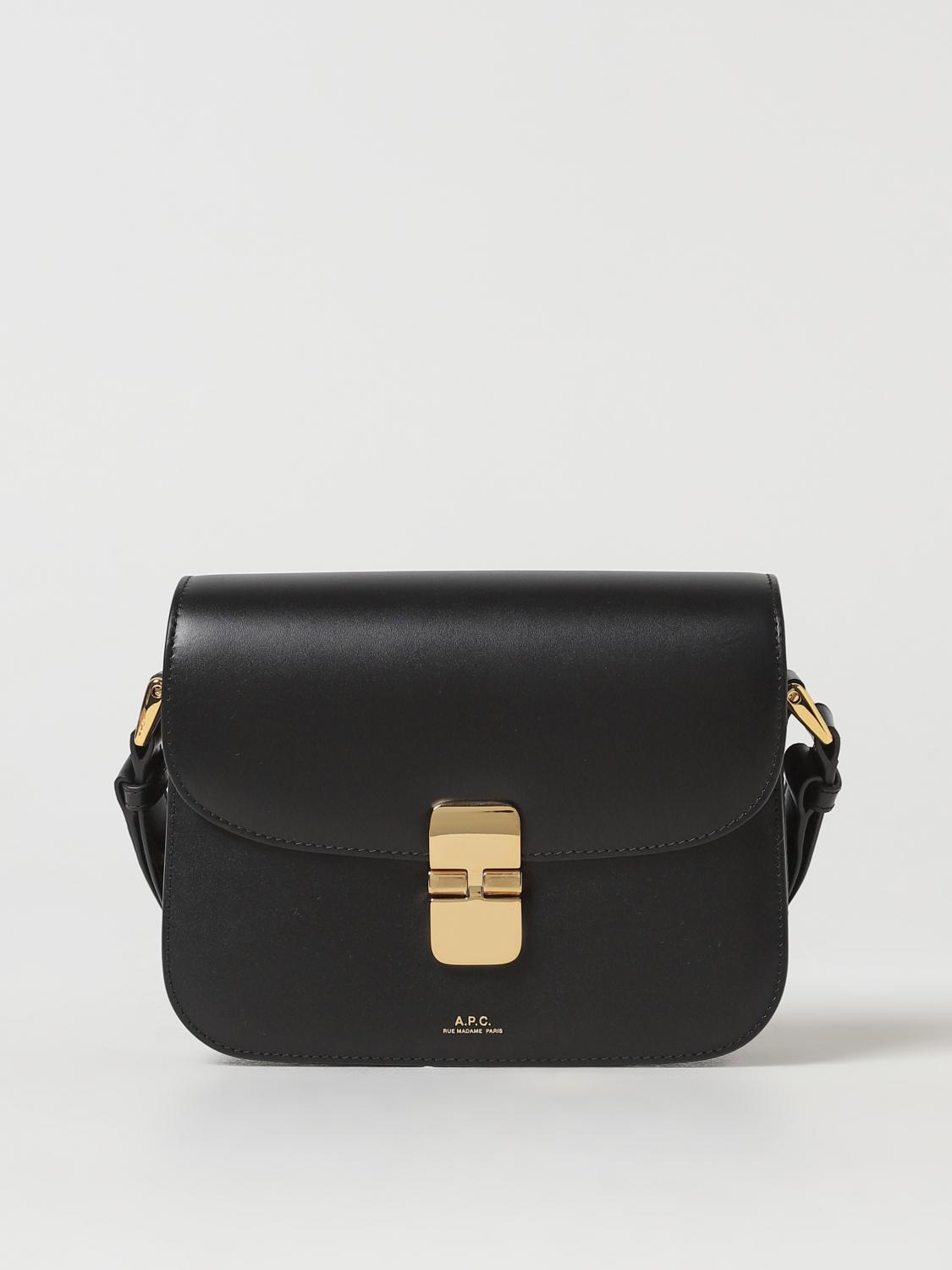 Shop Apc Mini Bag A.p.c. Woman Color Black