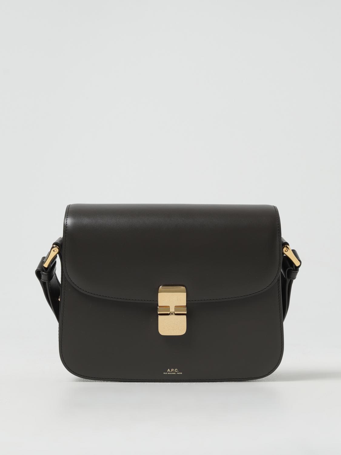 Shop Apc Mini Bag A.p.c. Woman Color Grey In 灰色