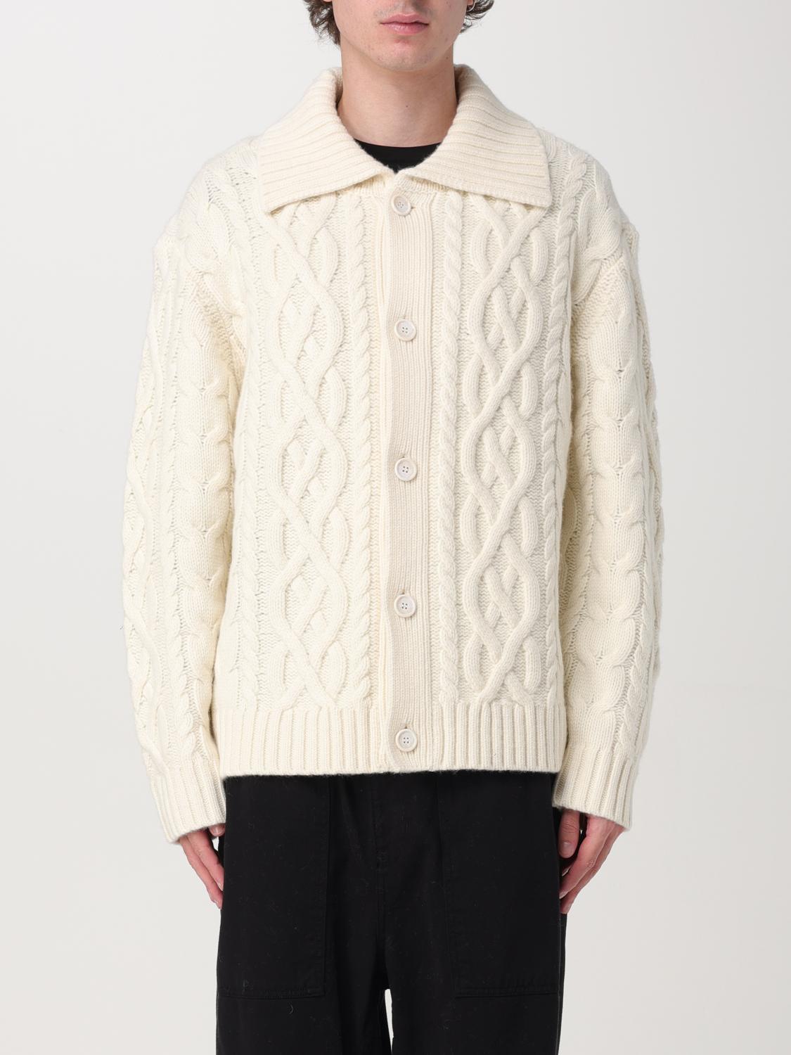 Woolrich Cardigan By Todd Snyder Men Color Yellow Cream In Yellow Cream