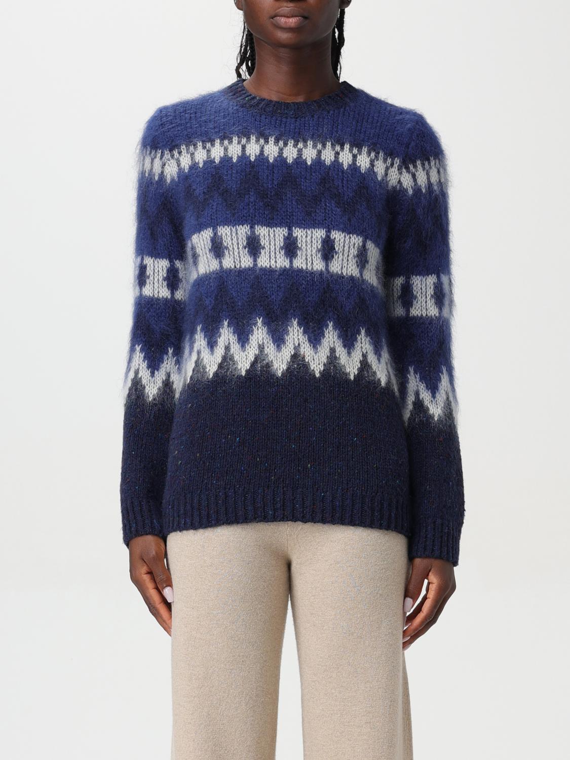 Shop Woolrich Sweater  Woman Color Blue