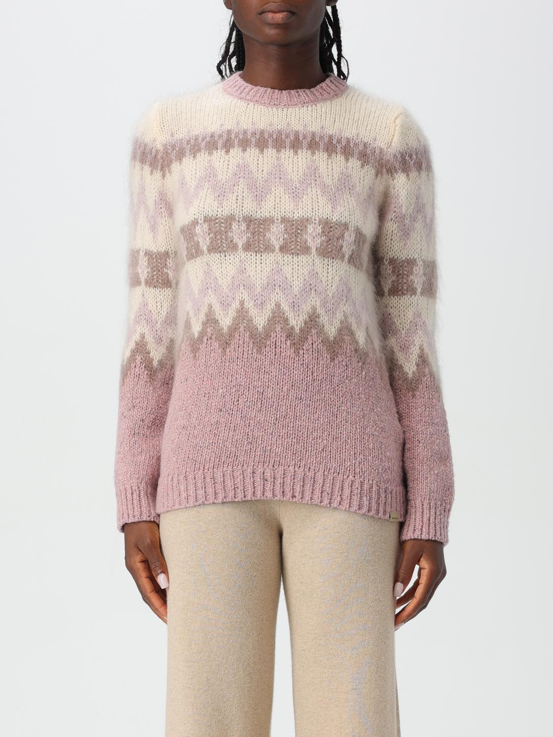 Shop Woolrich Sweater  Woman Color Pink