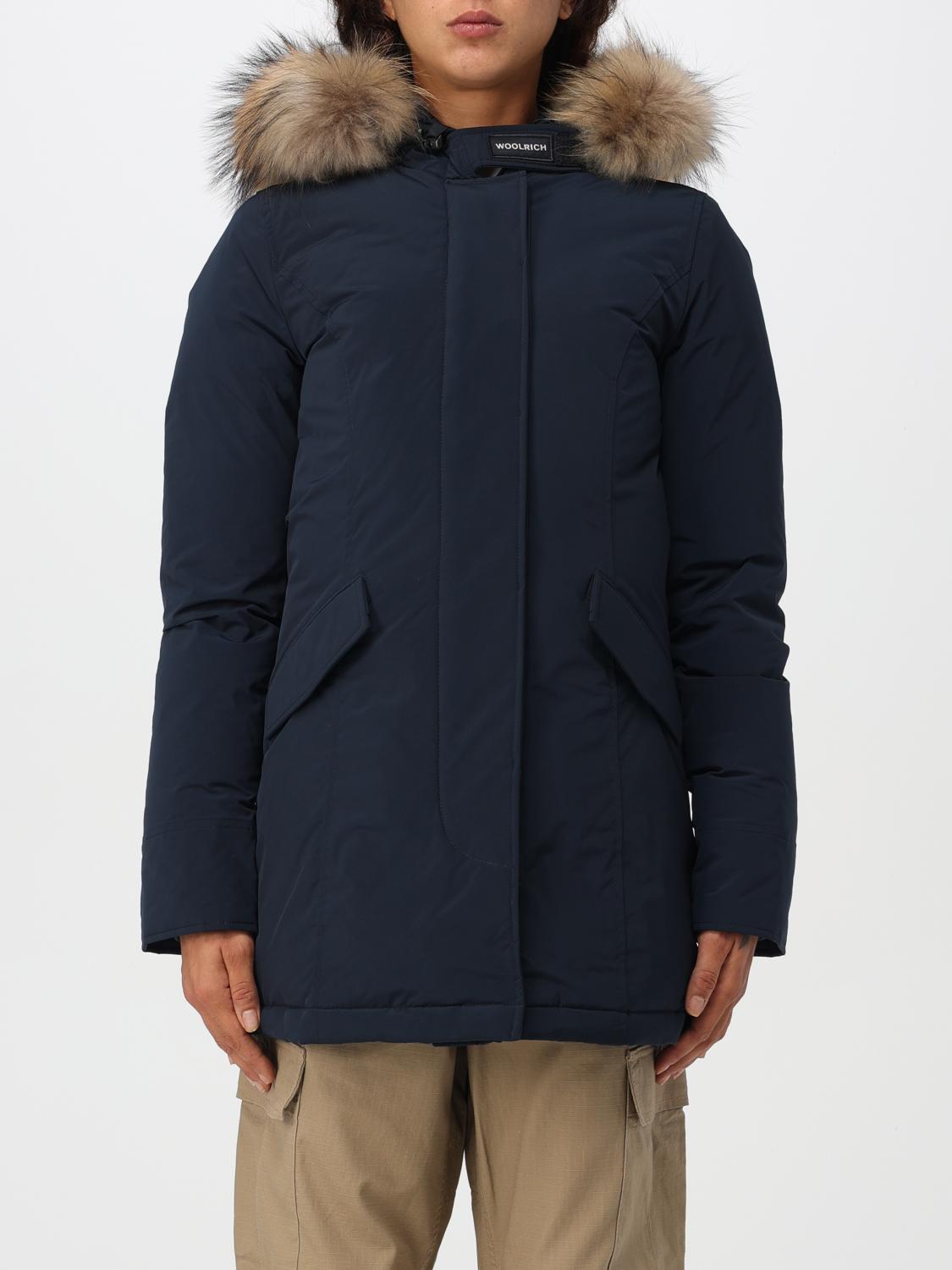 Woolrich Jacket Woman Color Blue In Blau