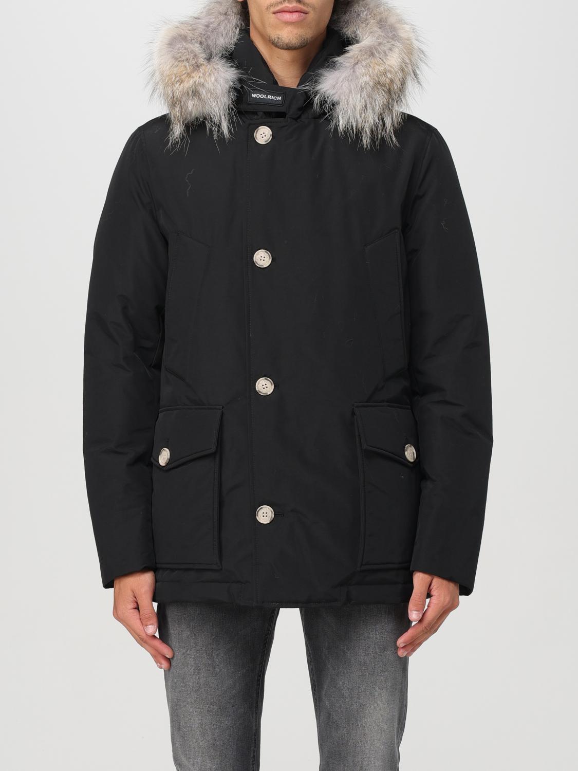 Shop Woolrich Jacket  Men Color Black