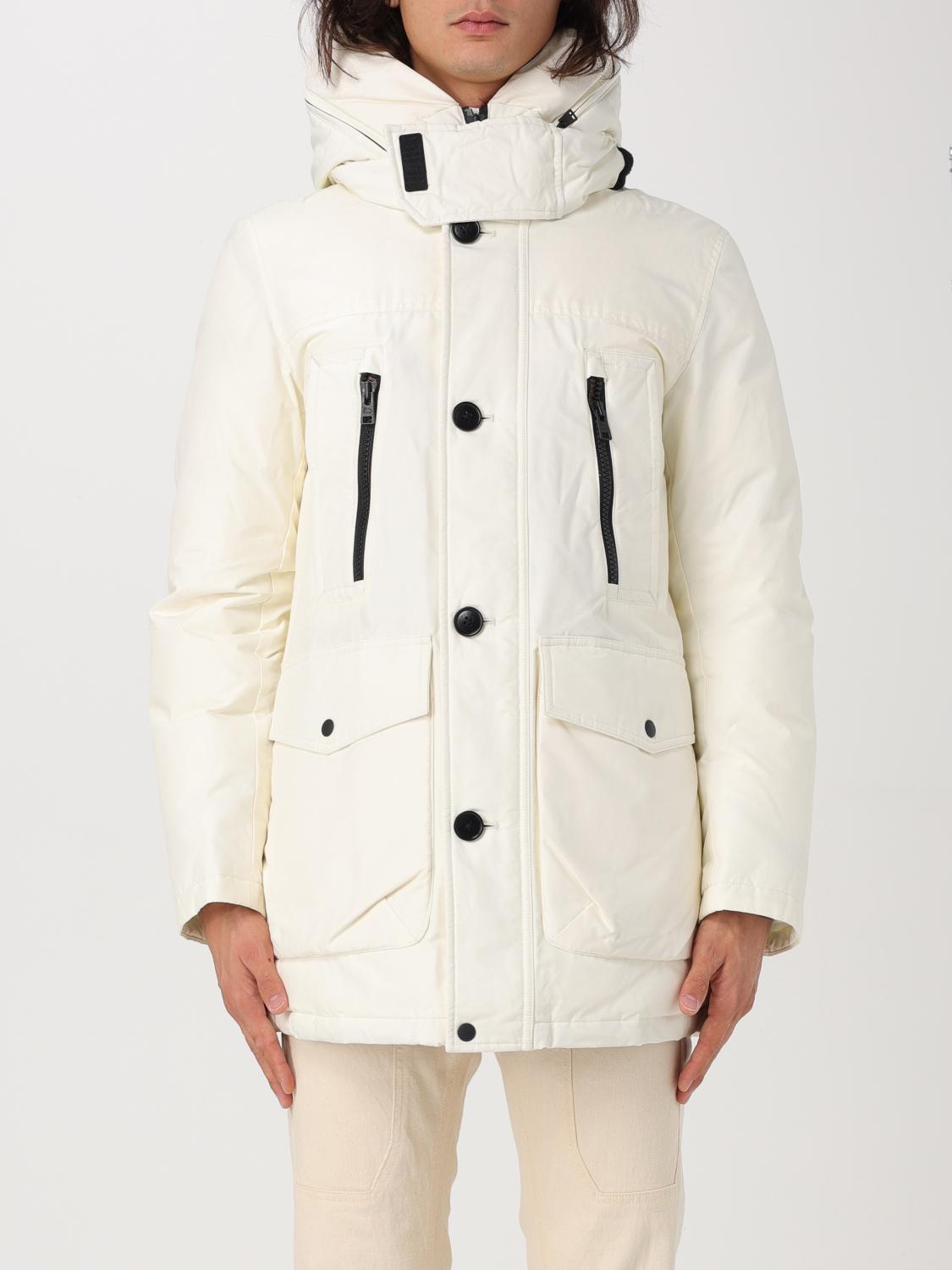 Woolrich Jackets In Yellow Cream