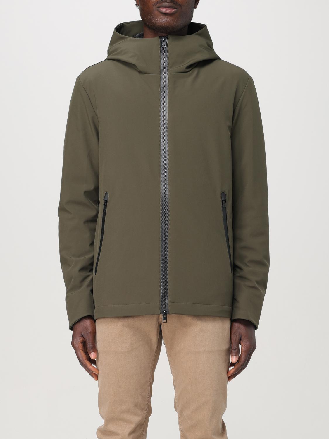 Woolrich Jacket Men Color Green In Grün