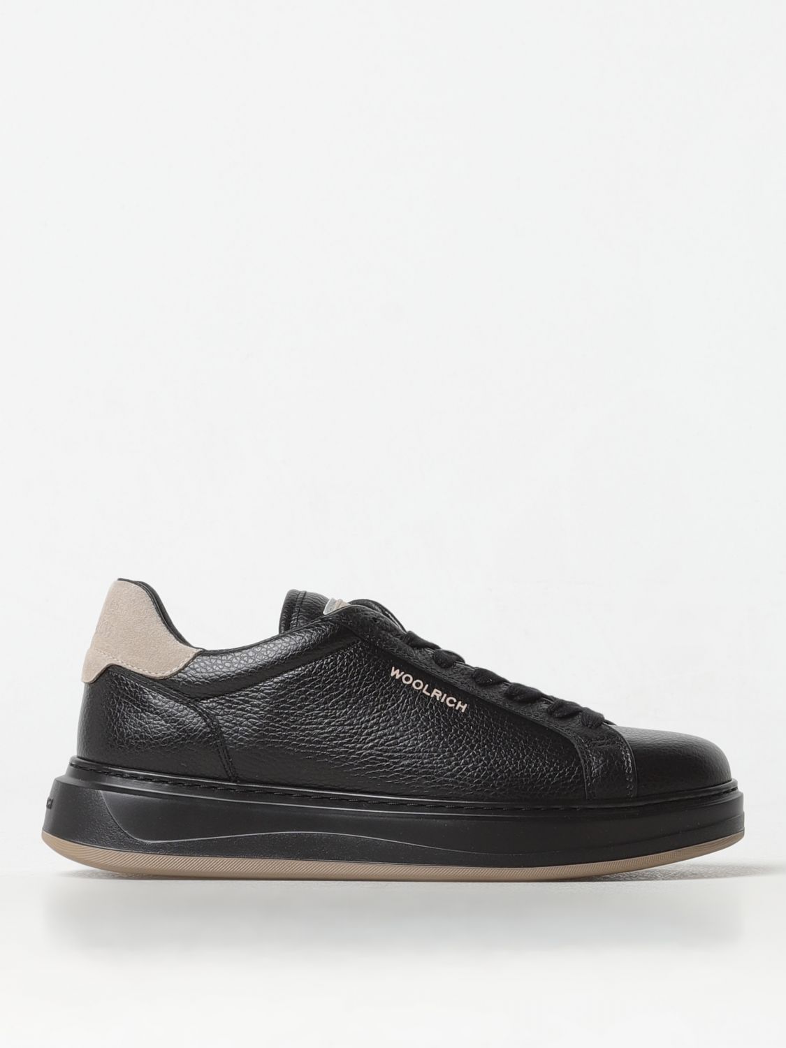 Shop Woolrich Sneakers  Men Color Black In Schwarz