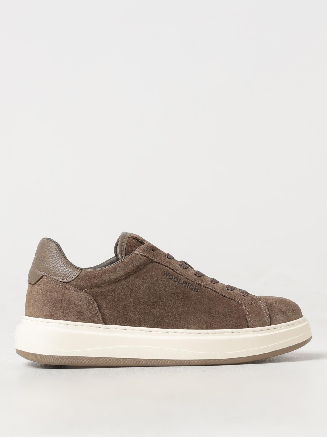 Shop Woolrich Sneakers  Men Color Beige