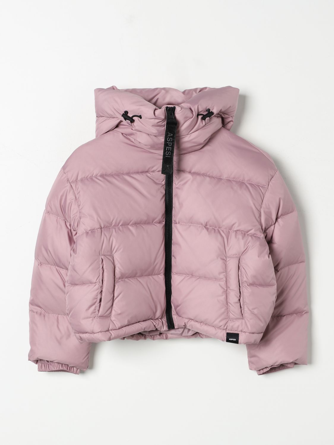 Shop Aspesi Jacket  Kids Color Lilac