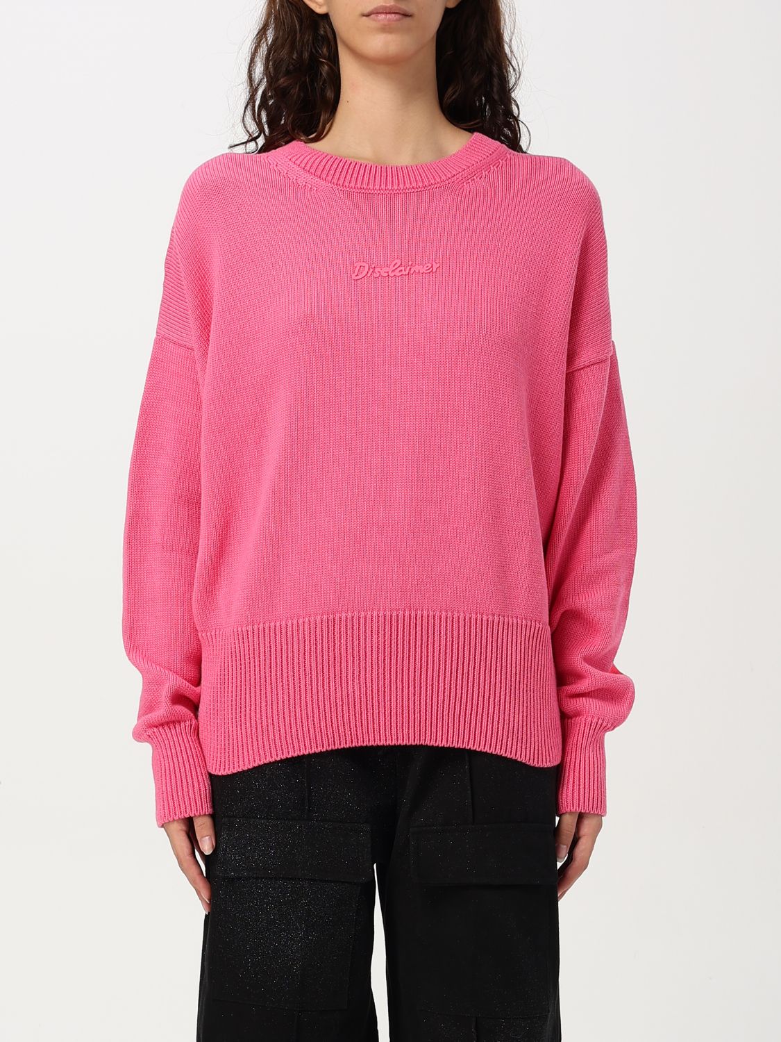 Shop Disclaimer Sweater  Woman Color Pink