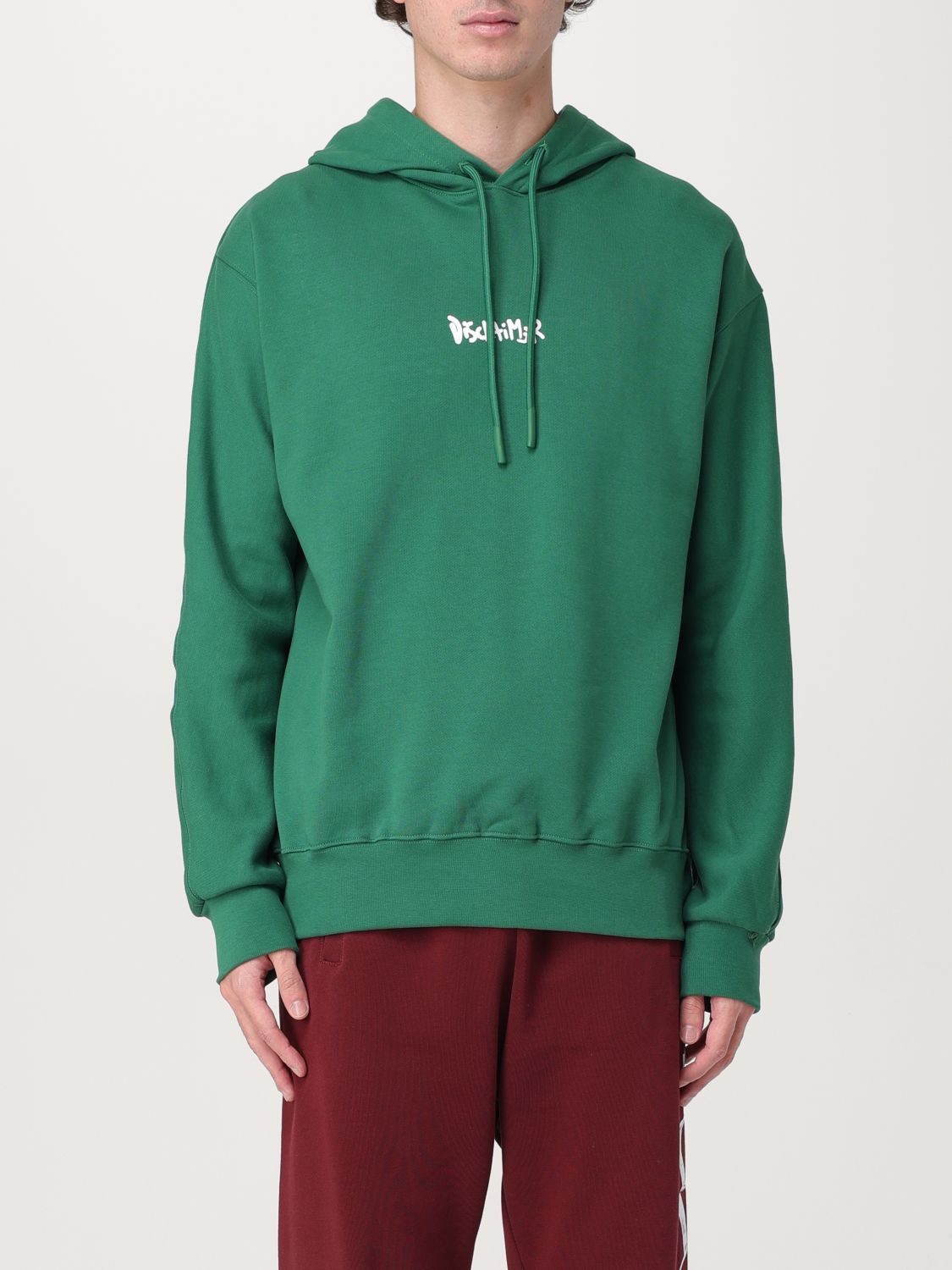 Shop Disclaimer Sweatshirt  Men Color Green In Grün