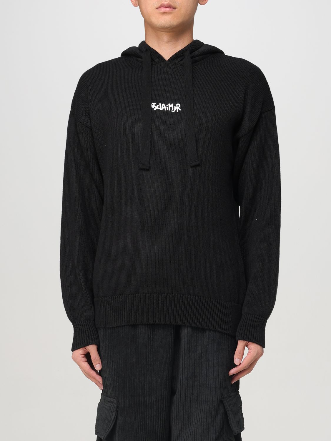 Shop Disclaimer Sweatshirt  Men Color Black In Schwarz