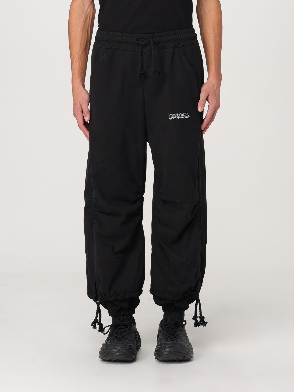 DISCLAIMER PANTS DISCLAIMER MEN COLOR BLACK 415817002